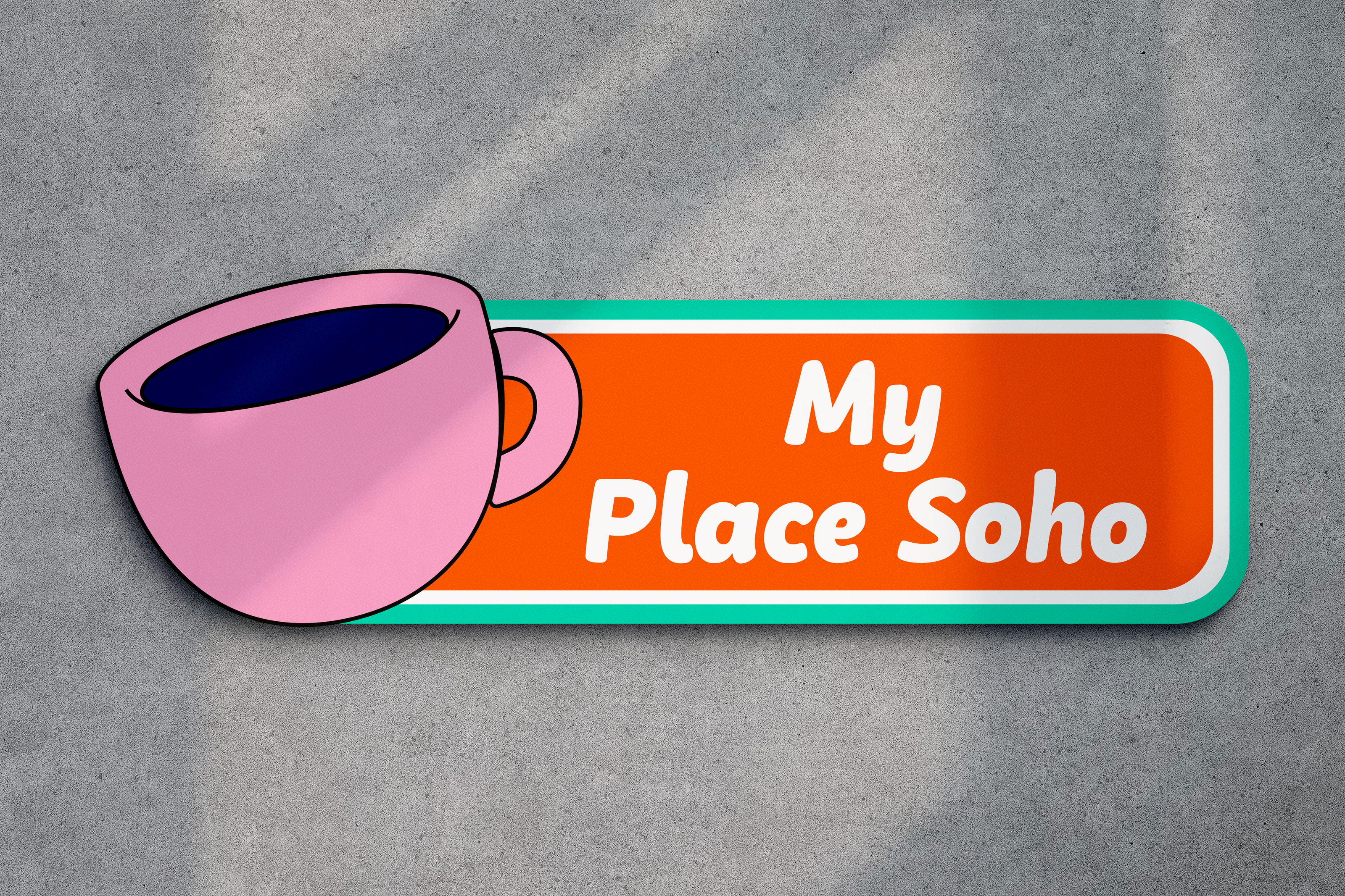 My Place Soho айдентика. — Изображение №2 — Брендинг на Dprofile