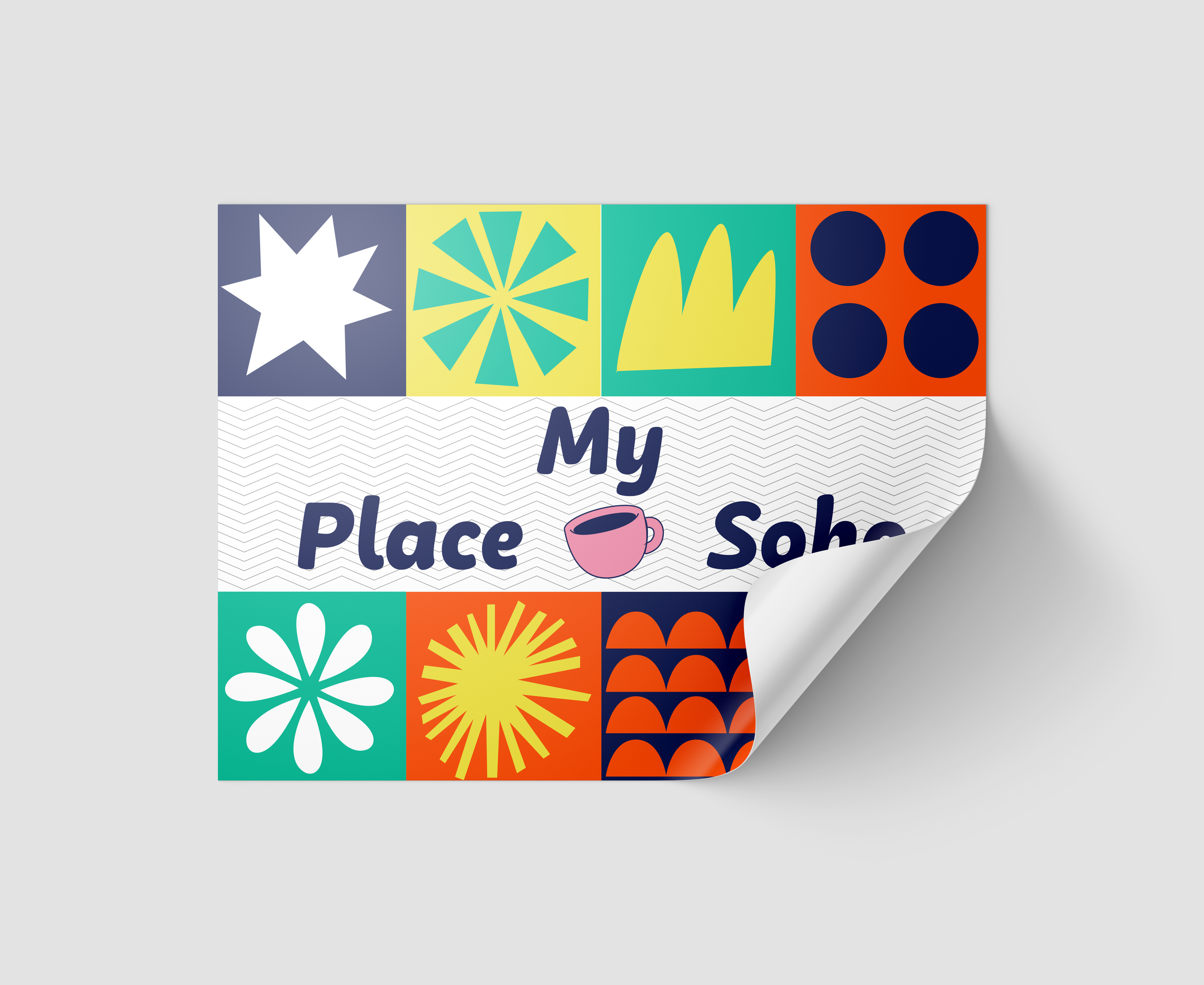 My Place Soho айдентика. — Изображение №17 — Брендинг на Dprofile