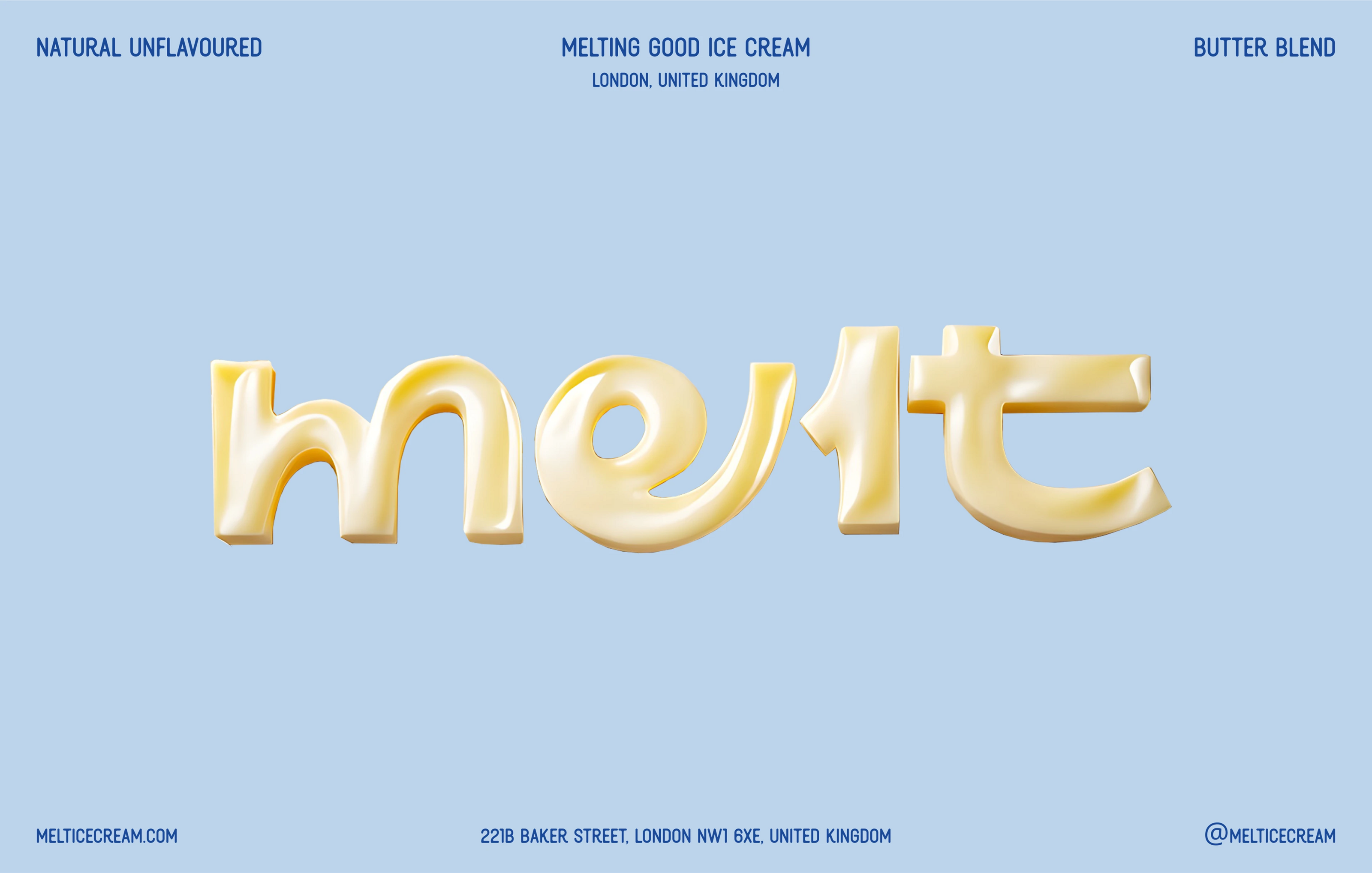 Melt / магазин мороженого — Изображение №1 — Брендинг на Dprofile