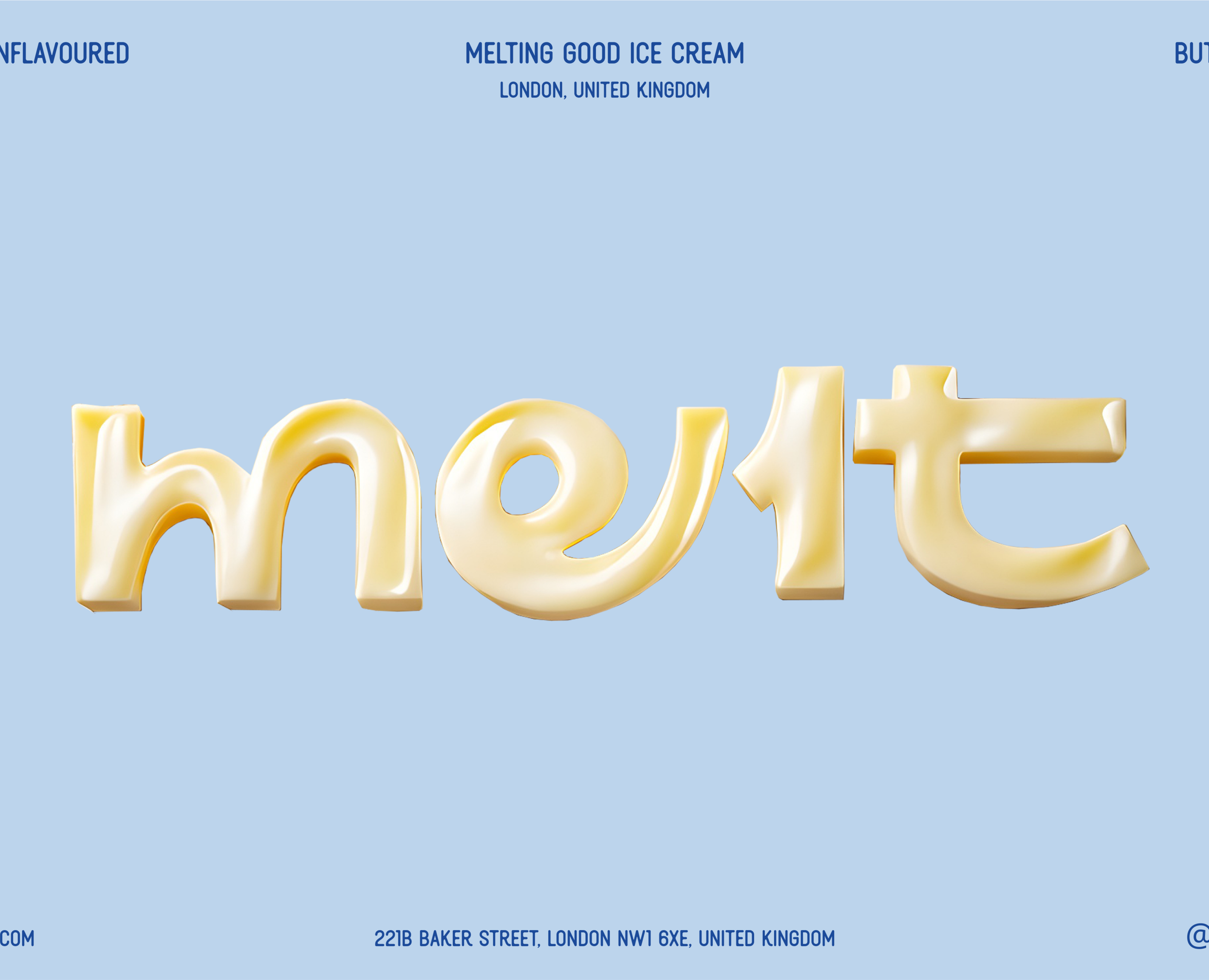 Melt / магазин мороженого — Брендинг на Dprofile