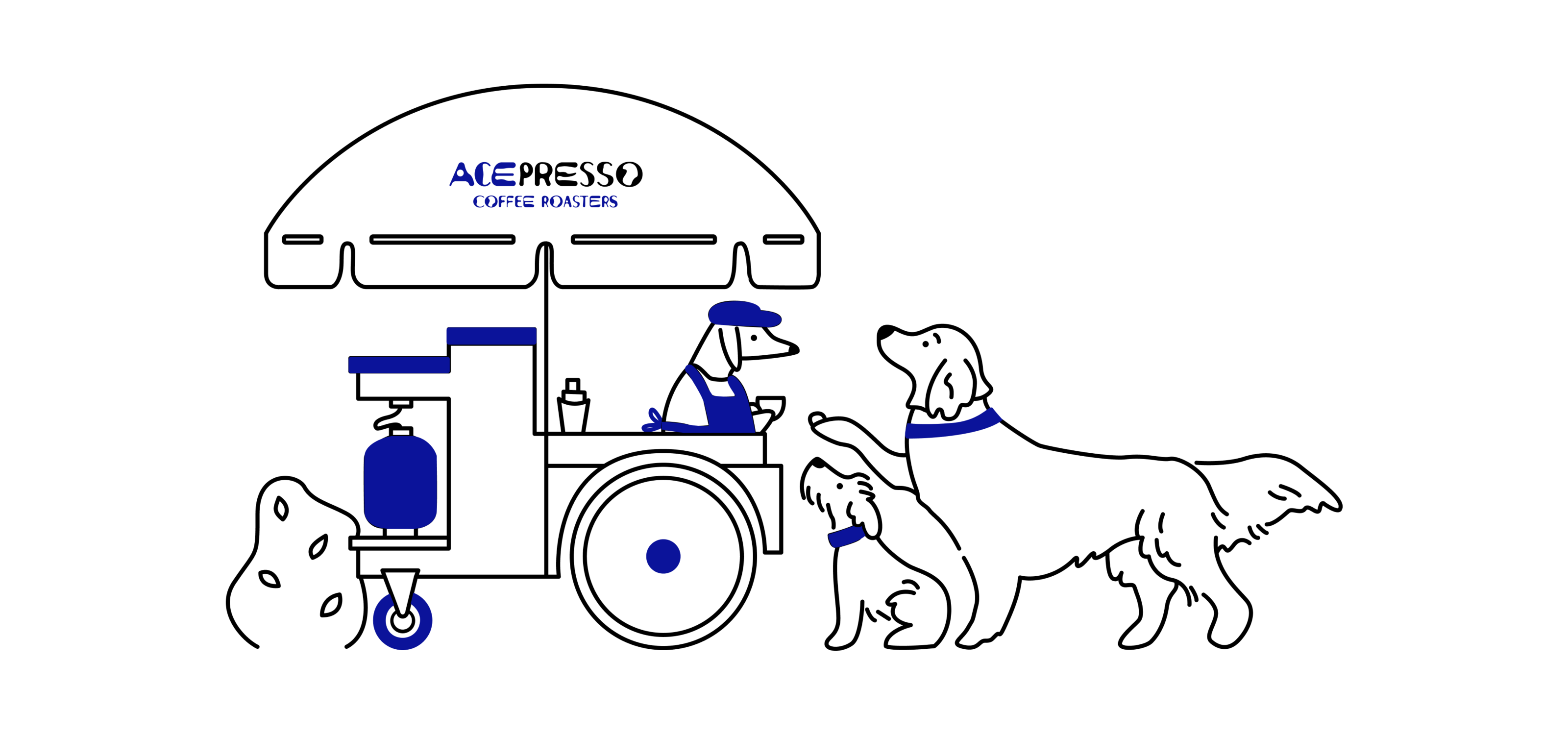 acepresso / кофейня / логотип / фирменный стиль — Изображение №3 — Брендинг, Иллюстрация на Dprofile