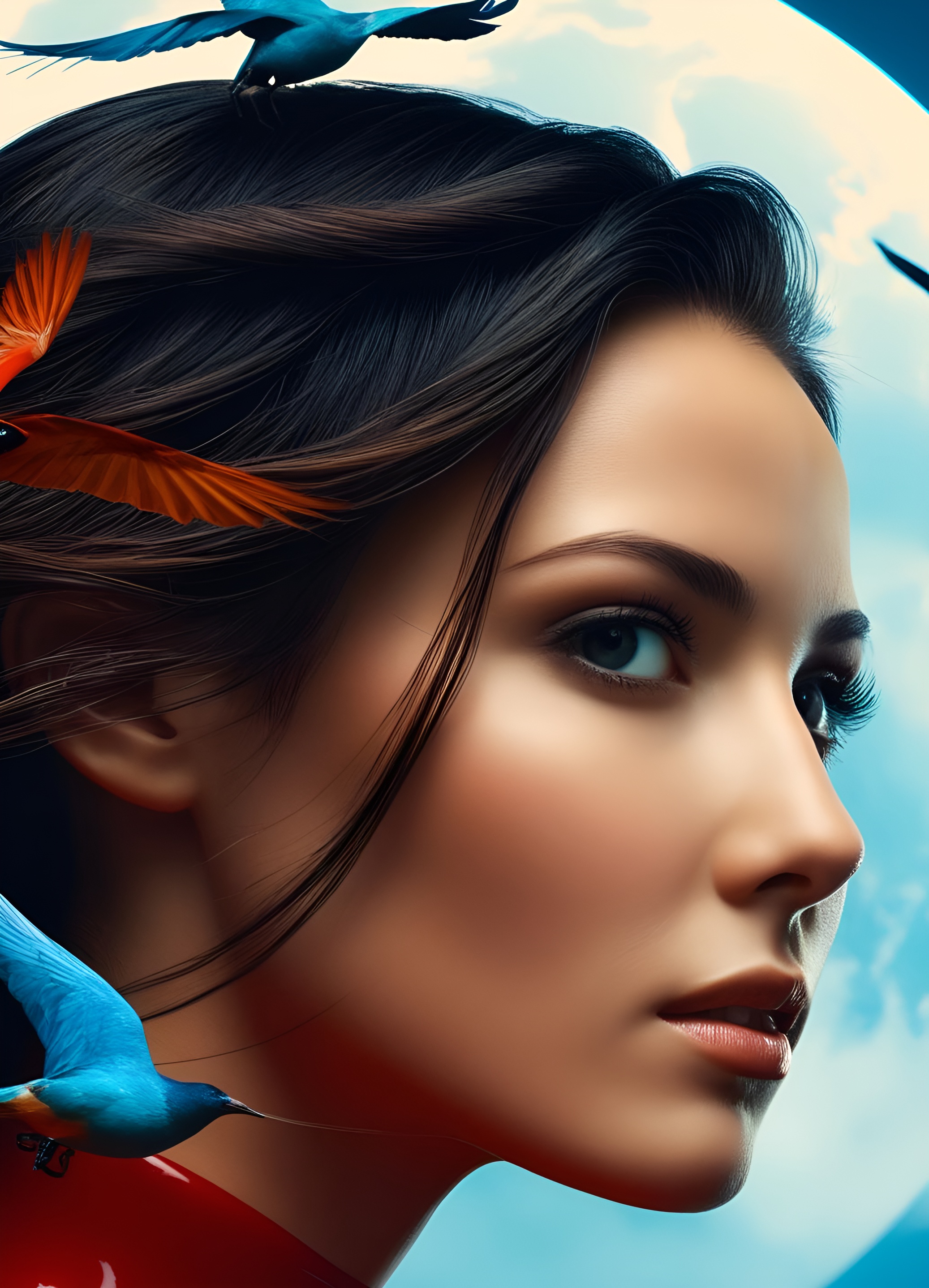 Азия. Портреты AI — Изображение №13 — Иллюстрация, Графика на Dprofile