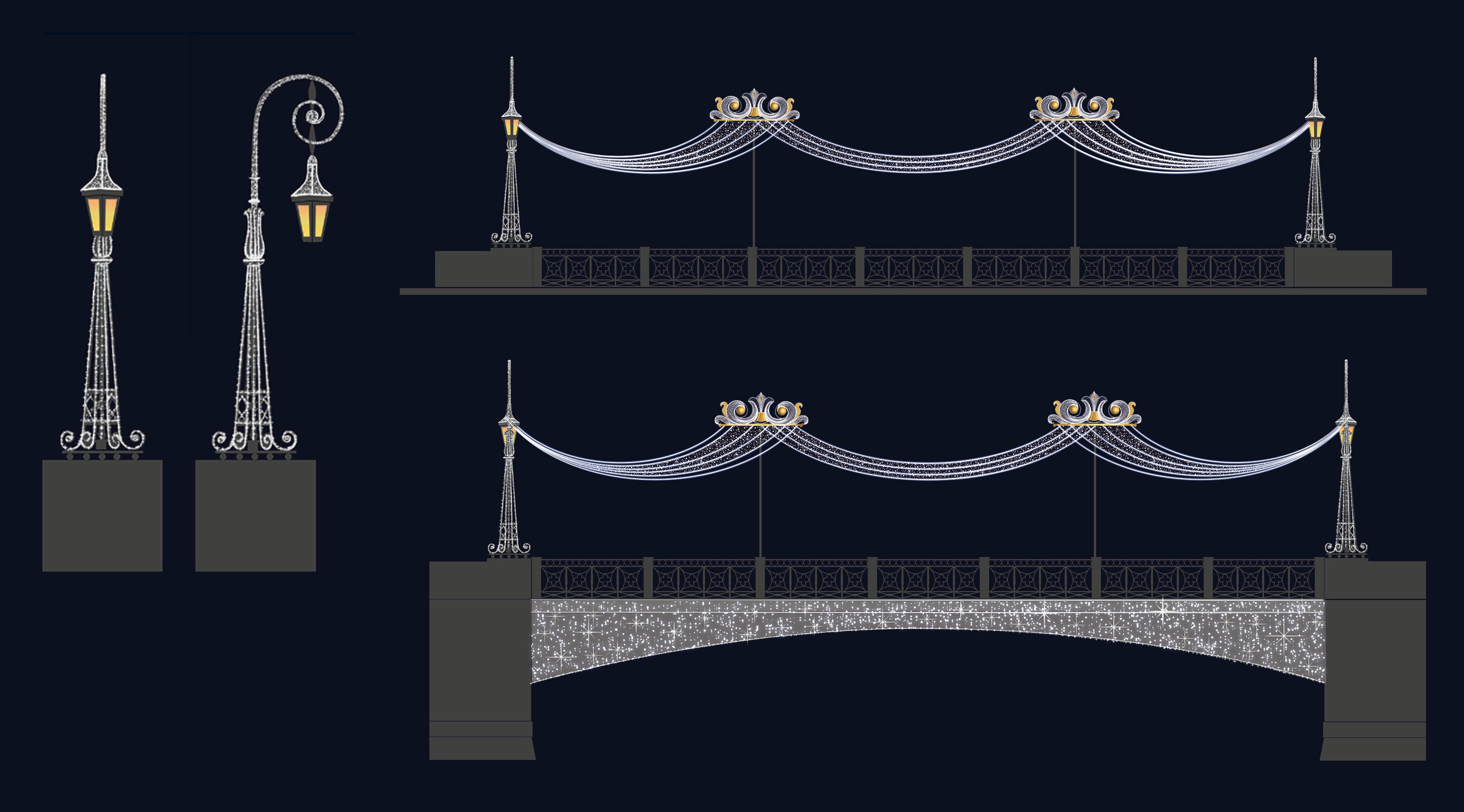 Новогодний Невский проспект (2016–2022) — Изображение №3 — Графика, 3D на Dprofile