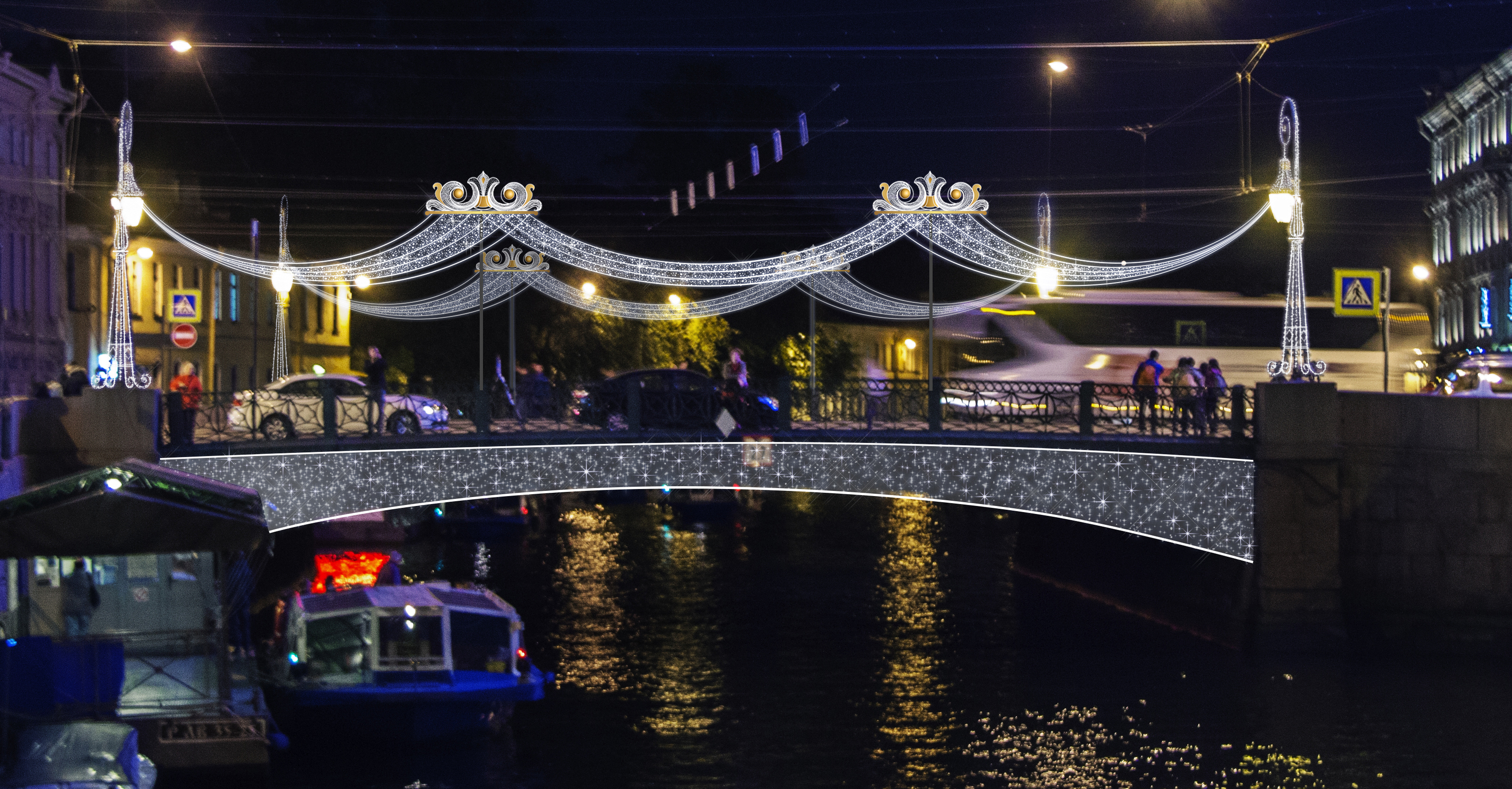 Новогодний Невский проспект (2016–2022) — Изображение №8 — Графика, 3D на Dprofile