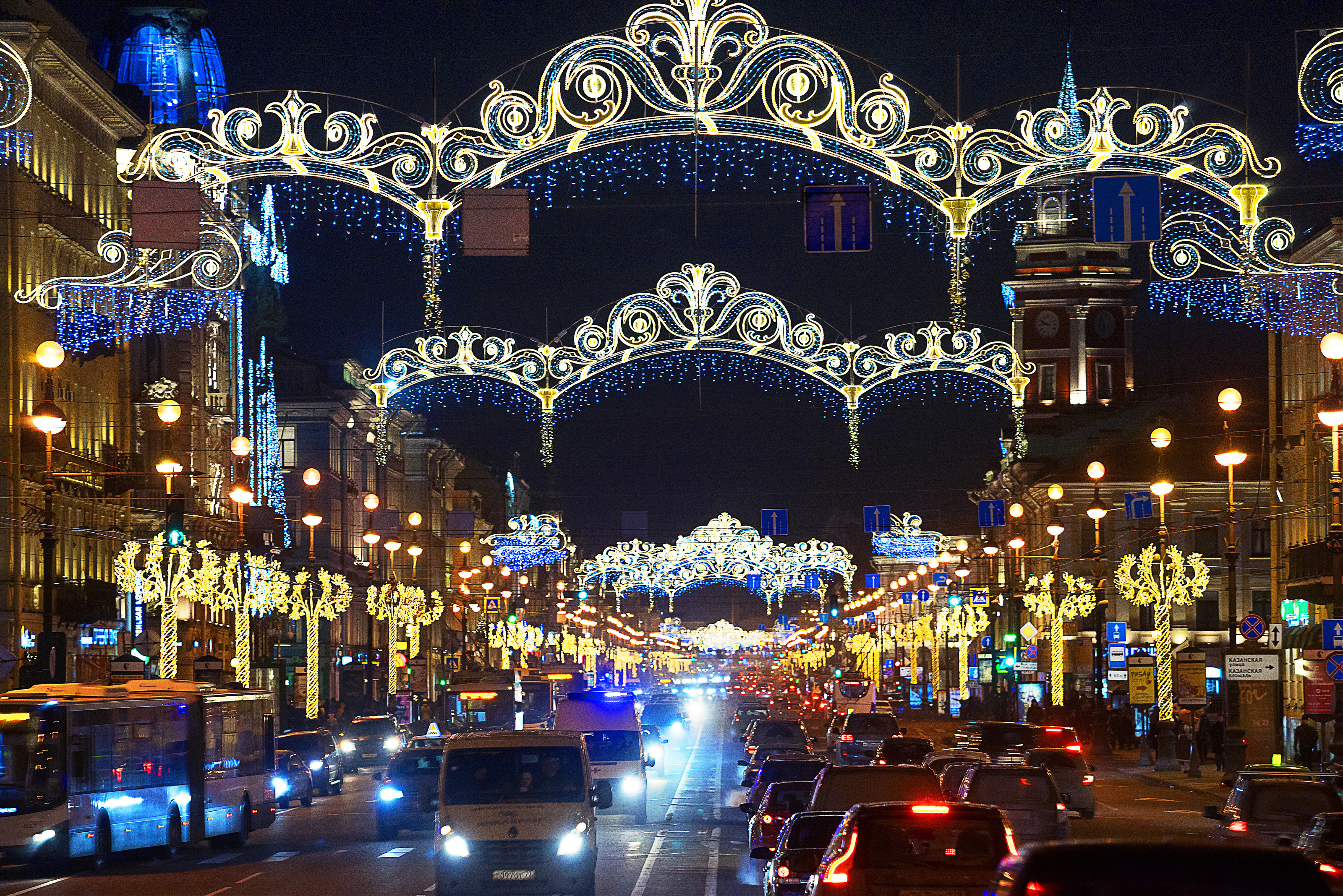 Новогодний Невский проспект (2016–2022) — Изображение №9 — Графика, 3D на Dprofile