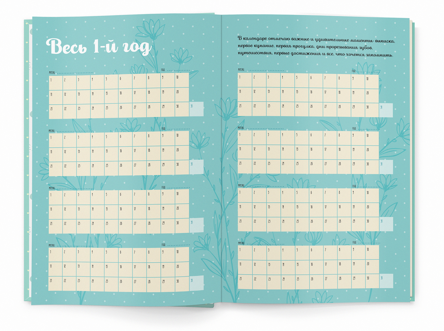 Дизайн дневника развития ребенка в формате ежедневника. — Изображение №9 — Брендинг, Графика на Dprofile