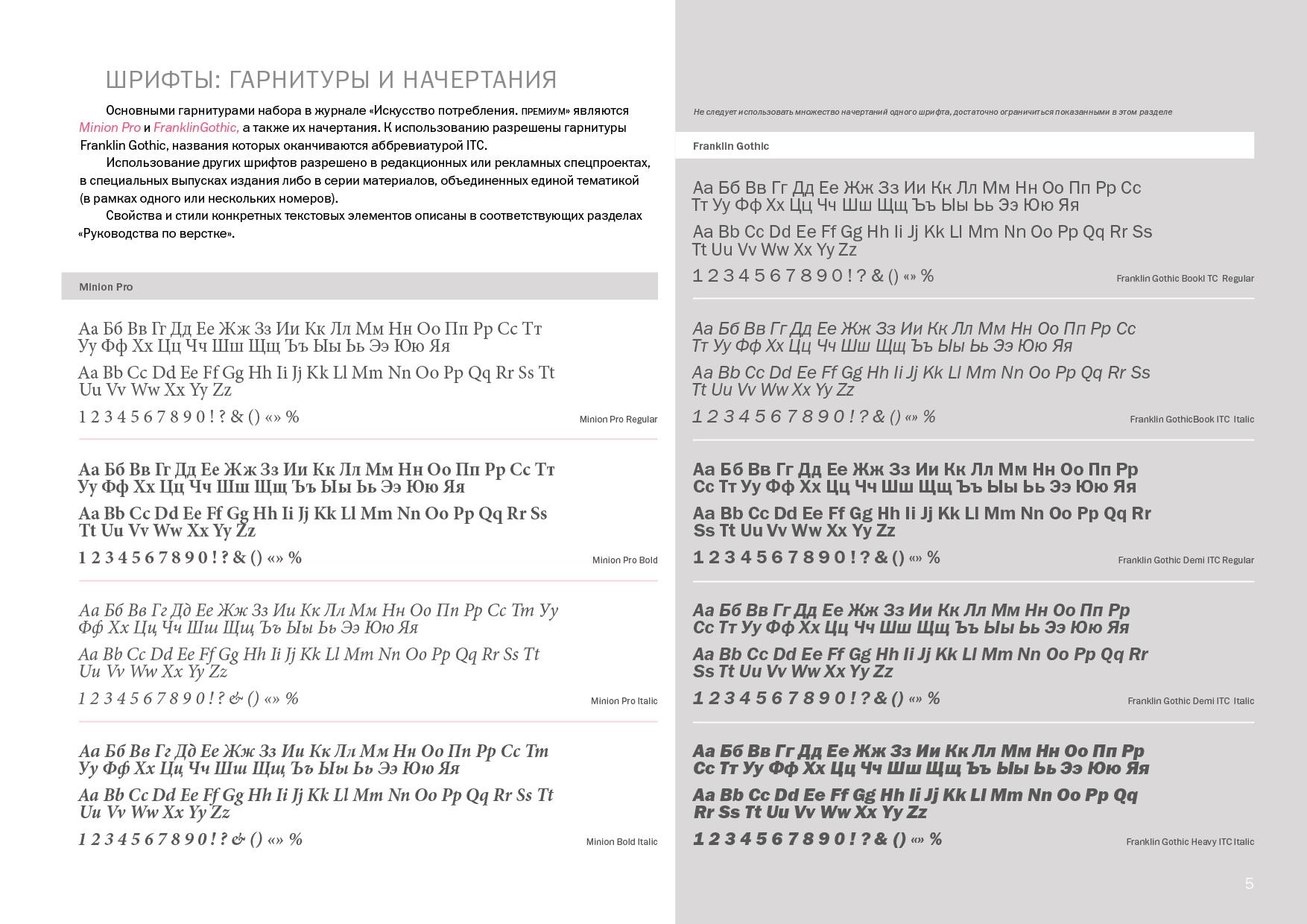 Редизайн журнала «Искусство потребления» — Изображение №5 — Графика на Dprofile
