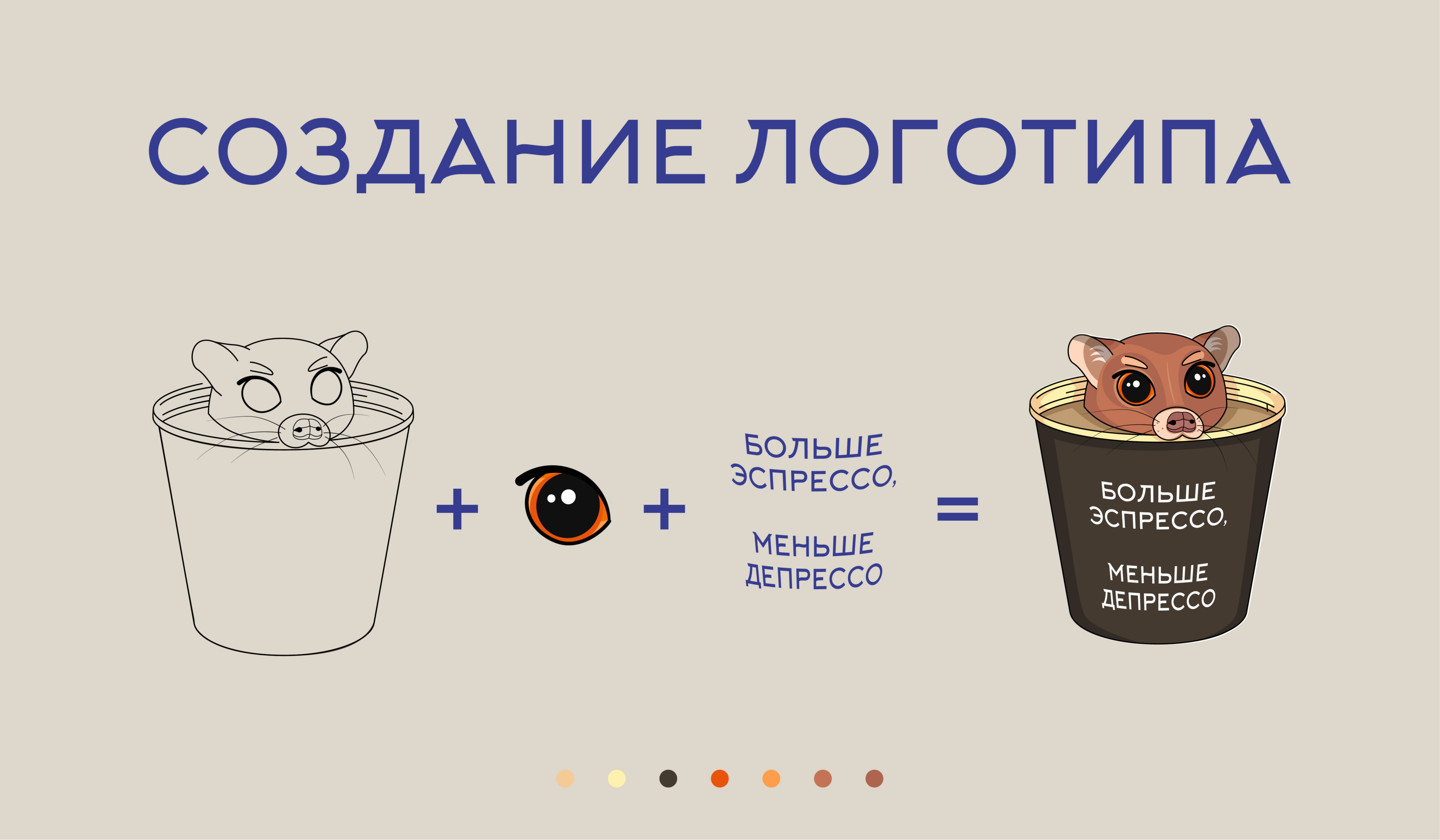 Фирменный стиль кофейни — Изображение №3 — Брендинг, Иллюстрация на Dprofile
