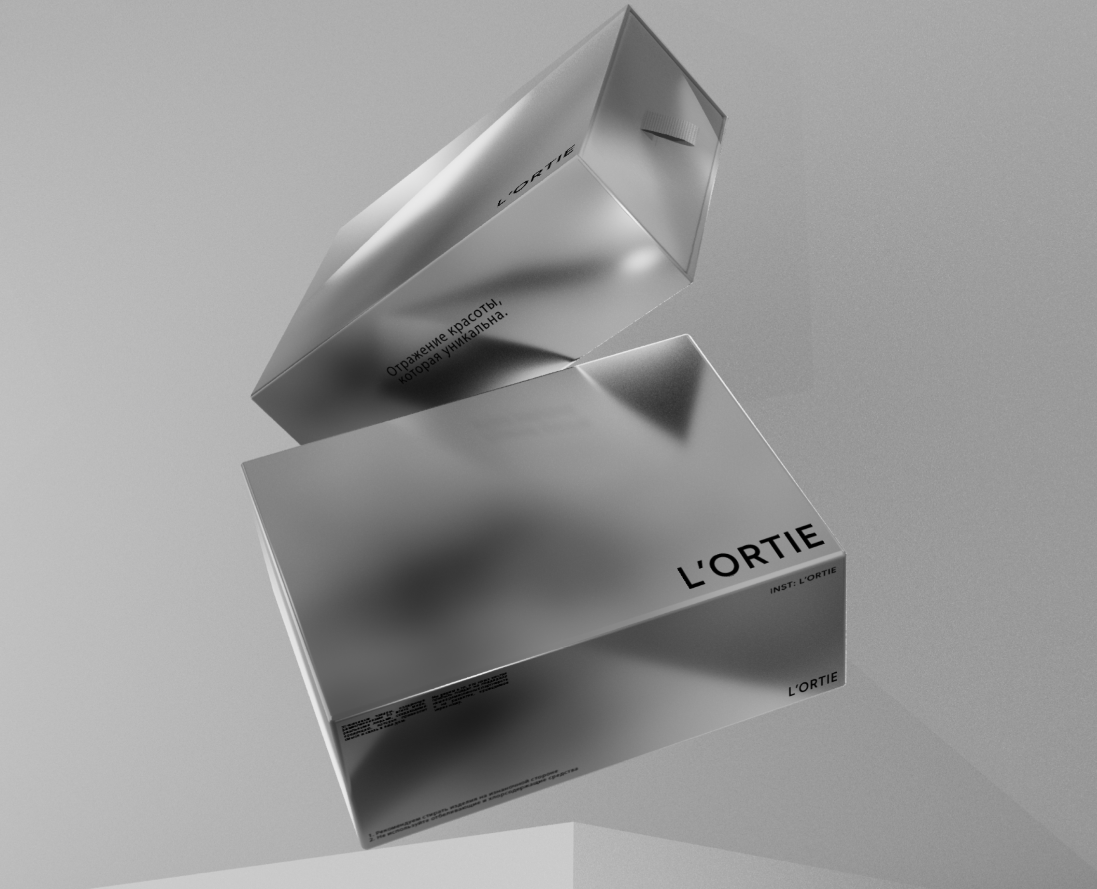 Identity for Women Clothes Shop "L'Ortie" — Брендинг, 3D на Dprofile