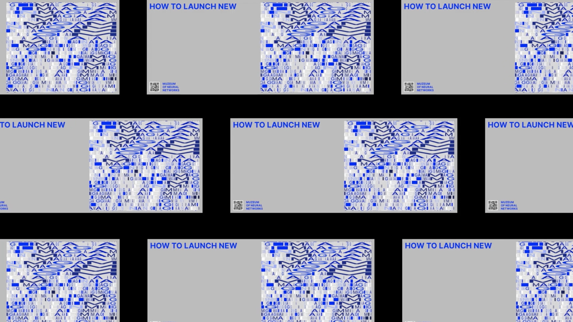 Identity for Museum of Neural Networks — Изображение №15 — Брендинг, Анимация на Dprofile