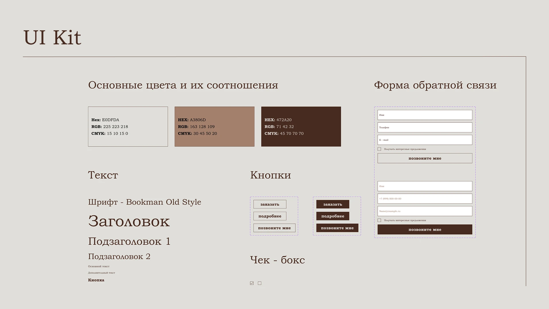 Дизайн фирменного стиля для мебельной студии — Изображение №24 — Интерфейсы, Брендинг на Dprofile