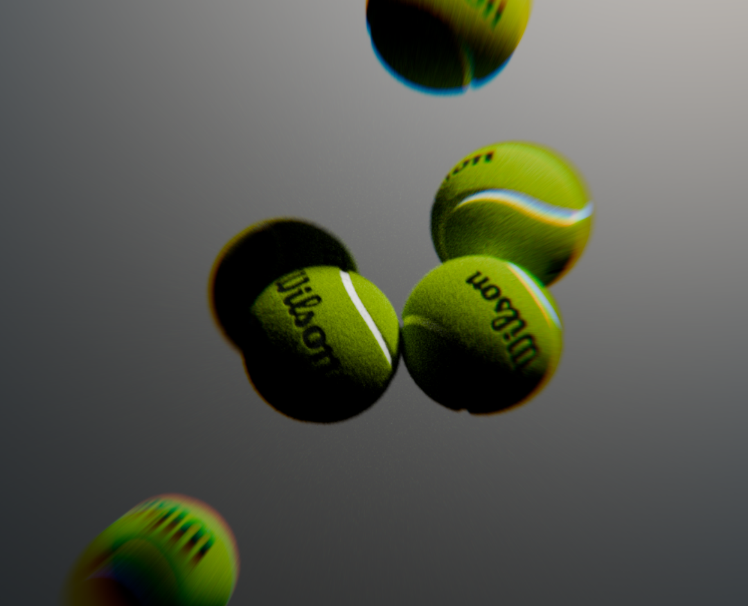 Wilson Tennis Ball Simulation — 3D, Анимация на Dprofile
