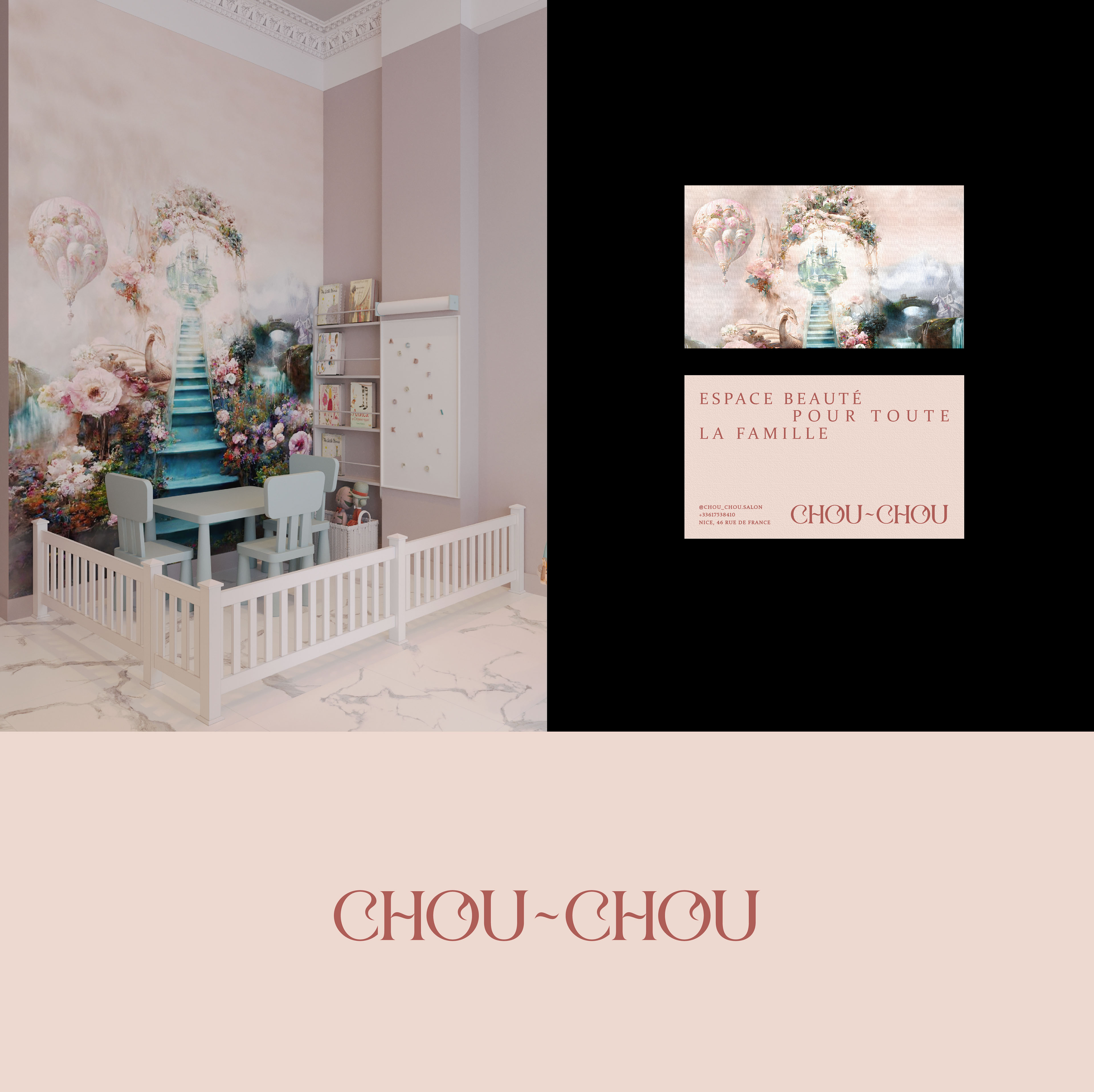 CHOU-CHOU | салон красоты | Ницца — Изображение №5 — Брендинг на Dprofile