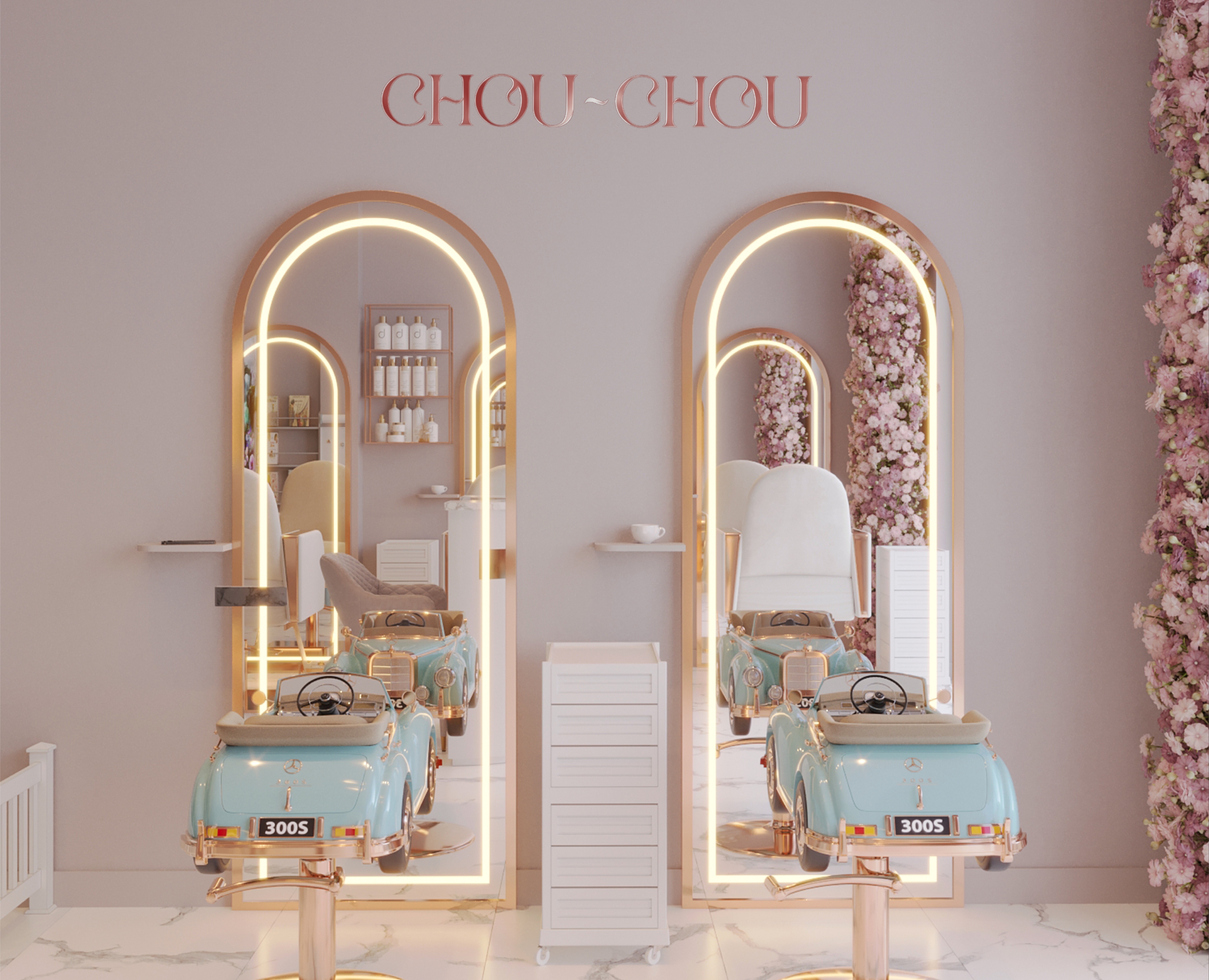 CHOU-CHOU | салон красоты | Ницца — Брендинг на Dprofile
