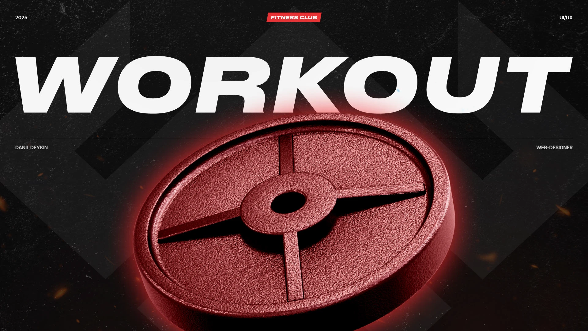 Workout Fitness GYM – Landing page Website Design — Изображение №1 — Интерфейсы на Dprofile