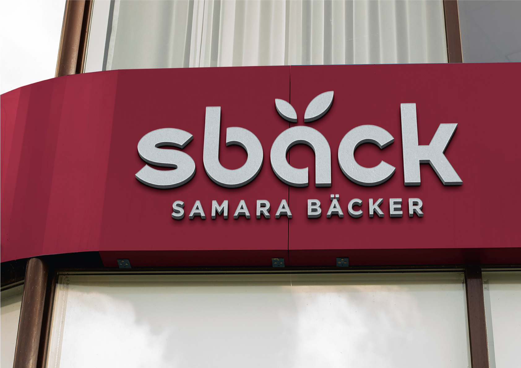 SBACK - Samara Backer, логотип, айдентика, упаковка — Изображение №1 — Брендинг на Dprofile