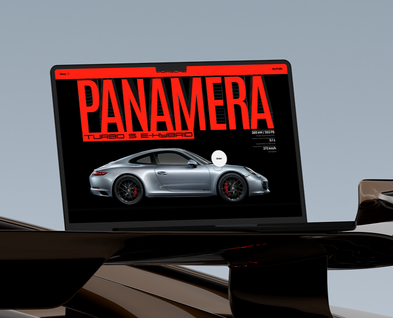 Redesigne corporate website Porsche / Ux Ui — Интерфейсы на Dprofile