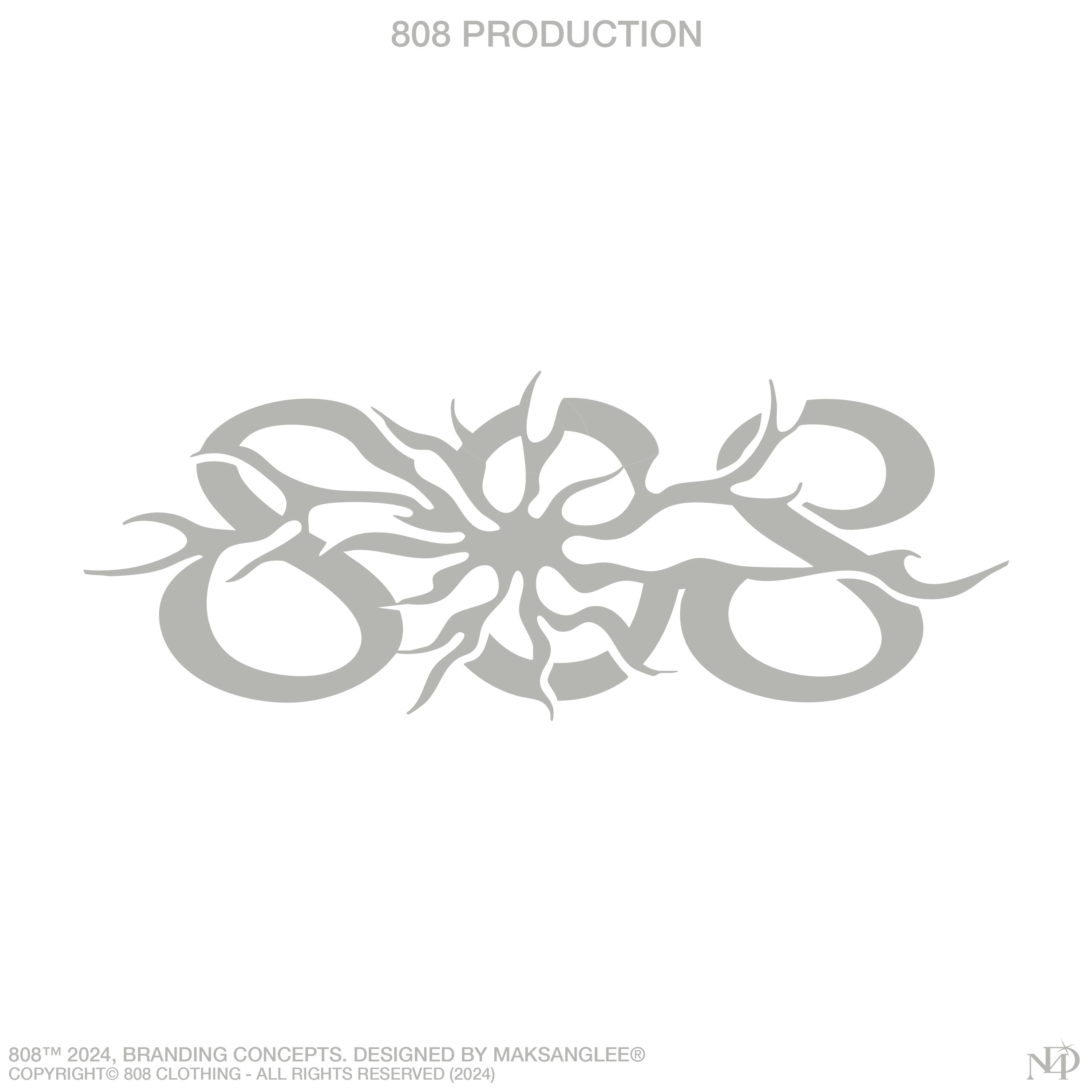 808 PRODUCTION LOGOS — Изображение №2 — Брендинг, Иллюстрация на Dprofile