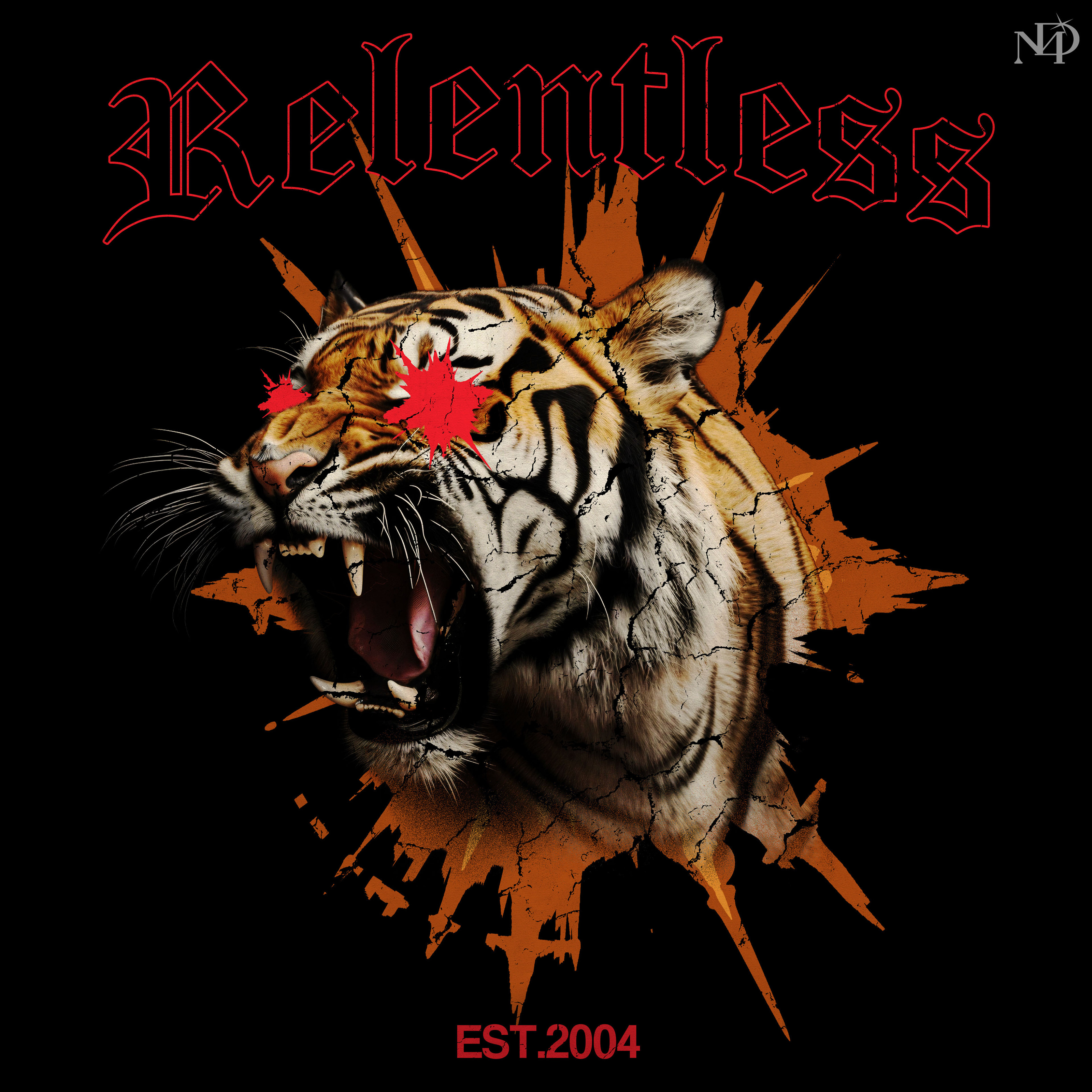 RELENTLESS TANK TOP — Изображение №1 — Брендинг, Графика на Dprofile