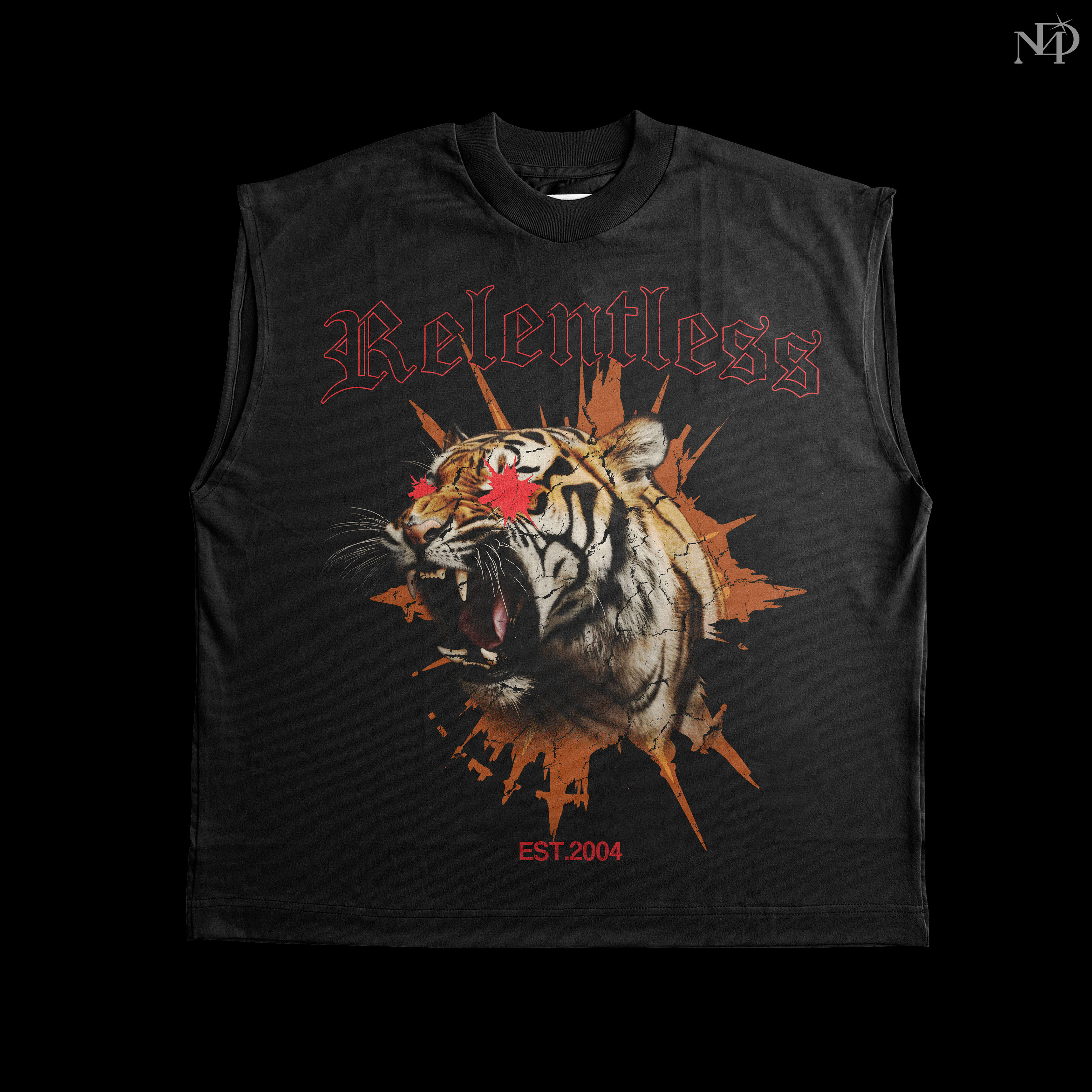 RELENTLESS TANK TOP — Изображение №2 — Брендинг, Графика на Dprofile