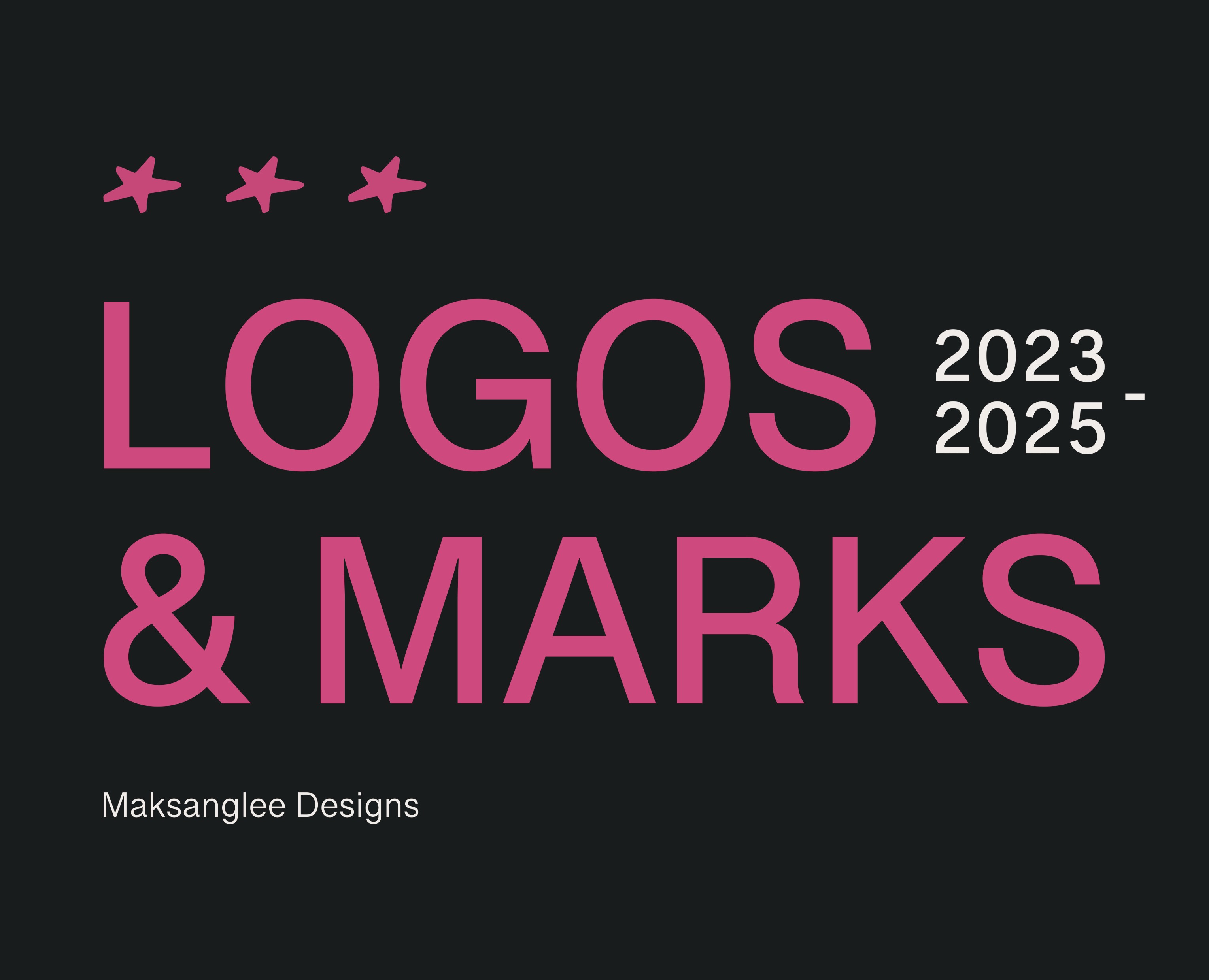 LOGOS & MARKS 2023-2025 — Брендинг на Dprofile