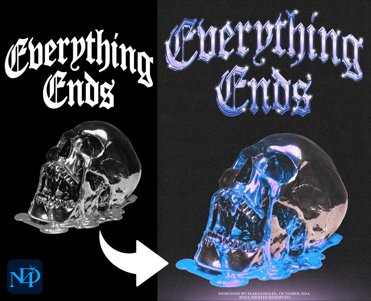 EVERYTHING ENDS — Брендинг, Графика на Dprofile