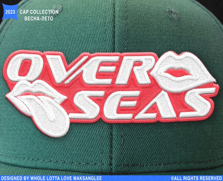 OVERSEAS Y2K CAPS — Брендинг, Графика на Dprofile