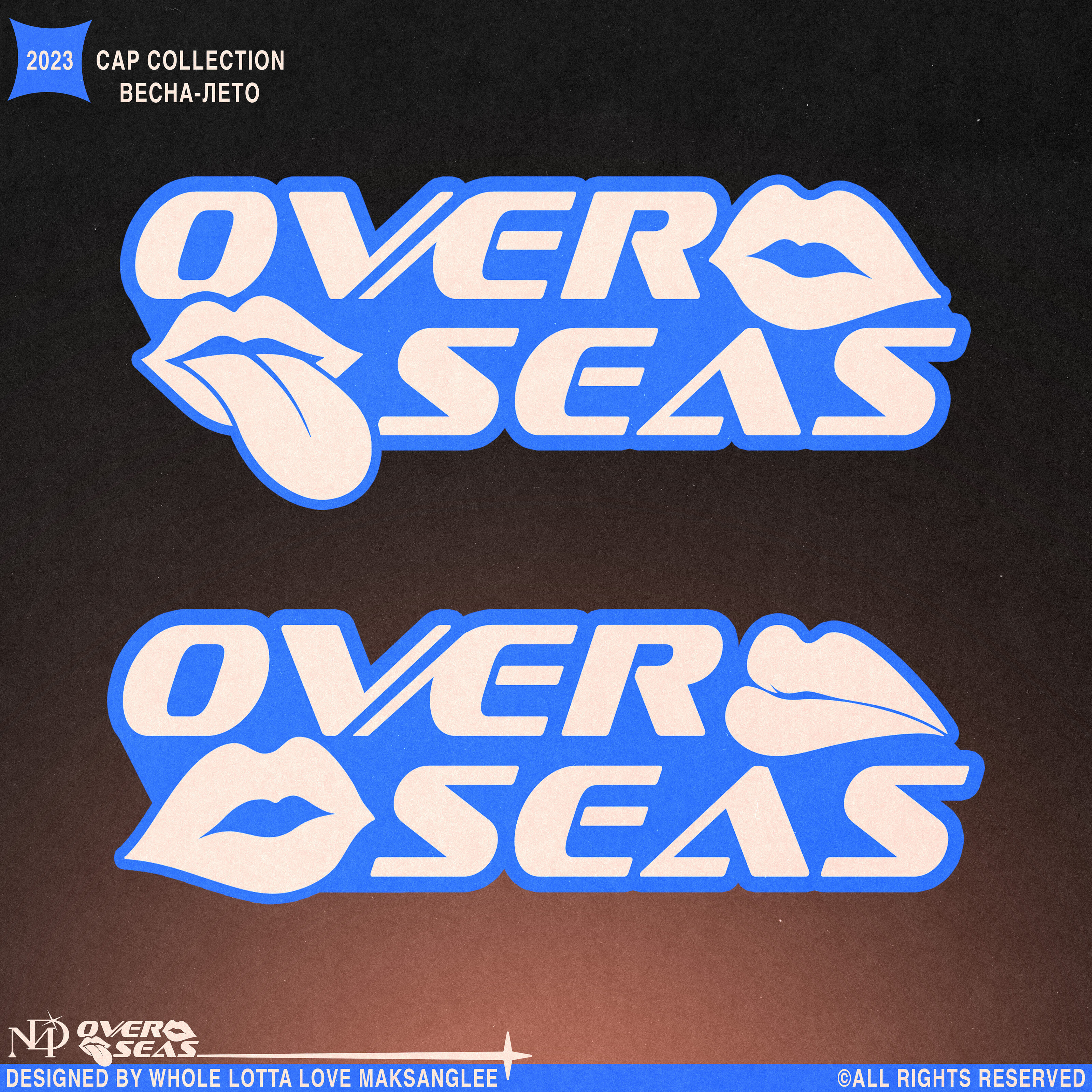 OVERSEAS Y2K CAPS — Изображение №5 — Брендинг, Графика на Dprofile