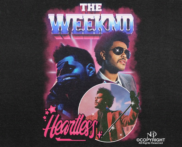 THE WEEKND — Брендинг, Графика на Dprofile