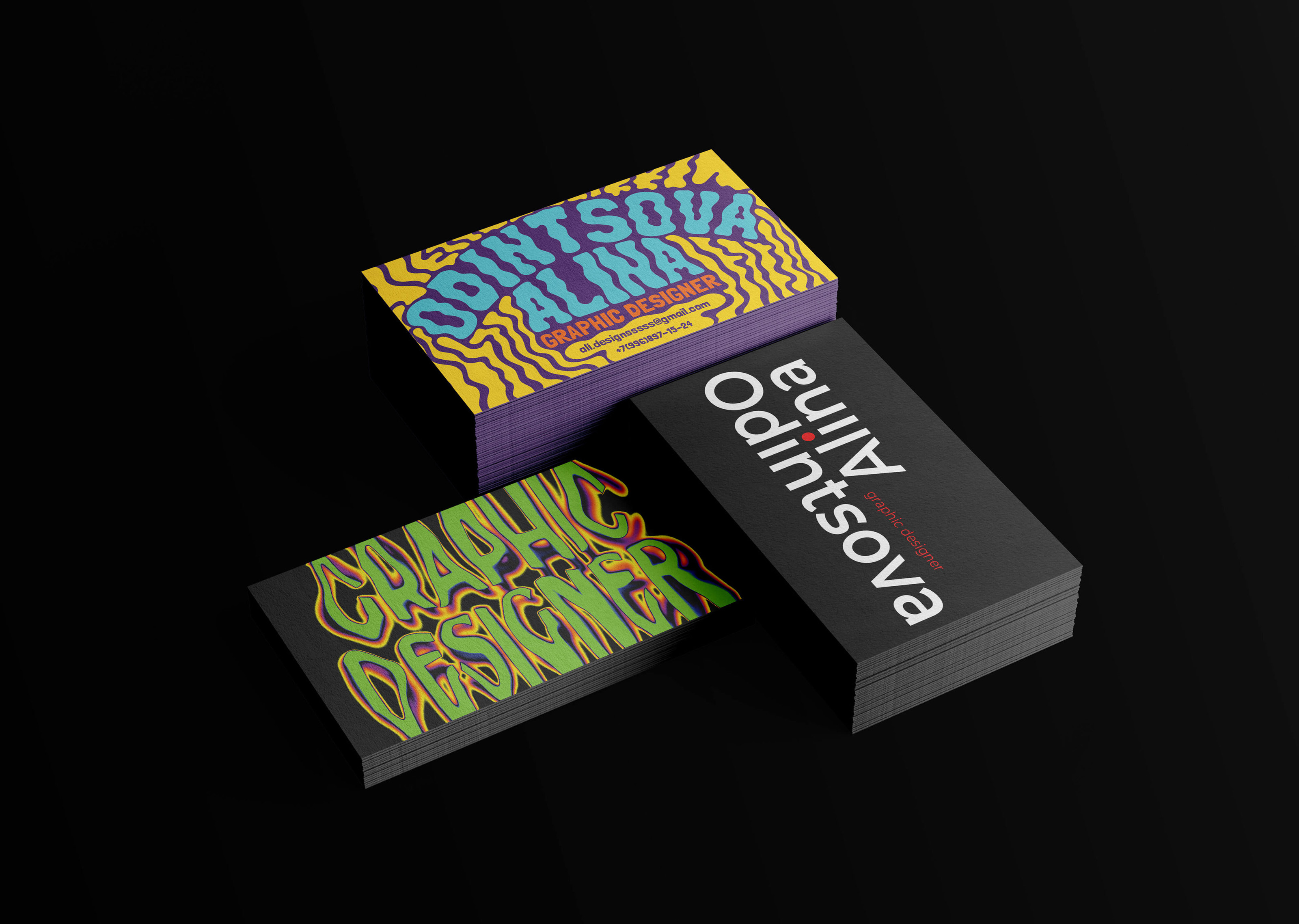 Skillbox course work/ Business cards — Изображение №1 — Графика на Dprofile