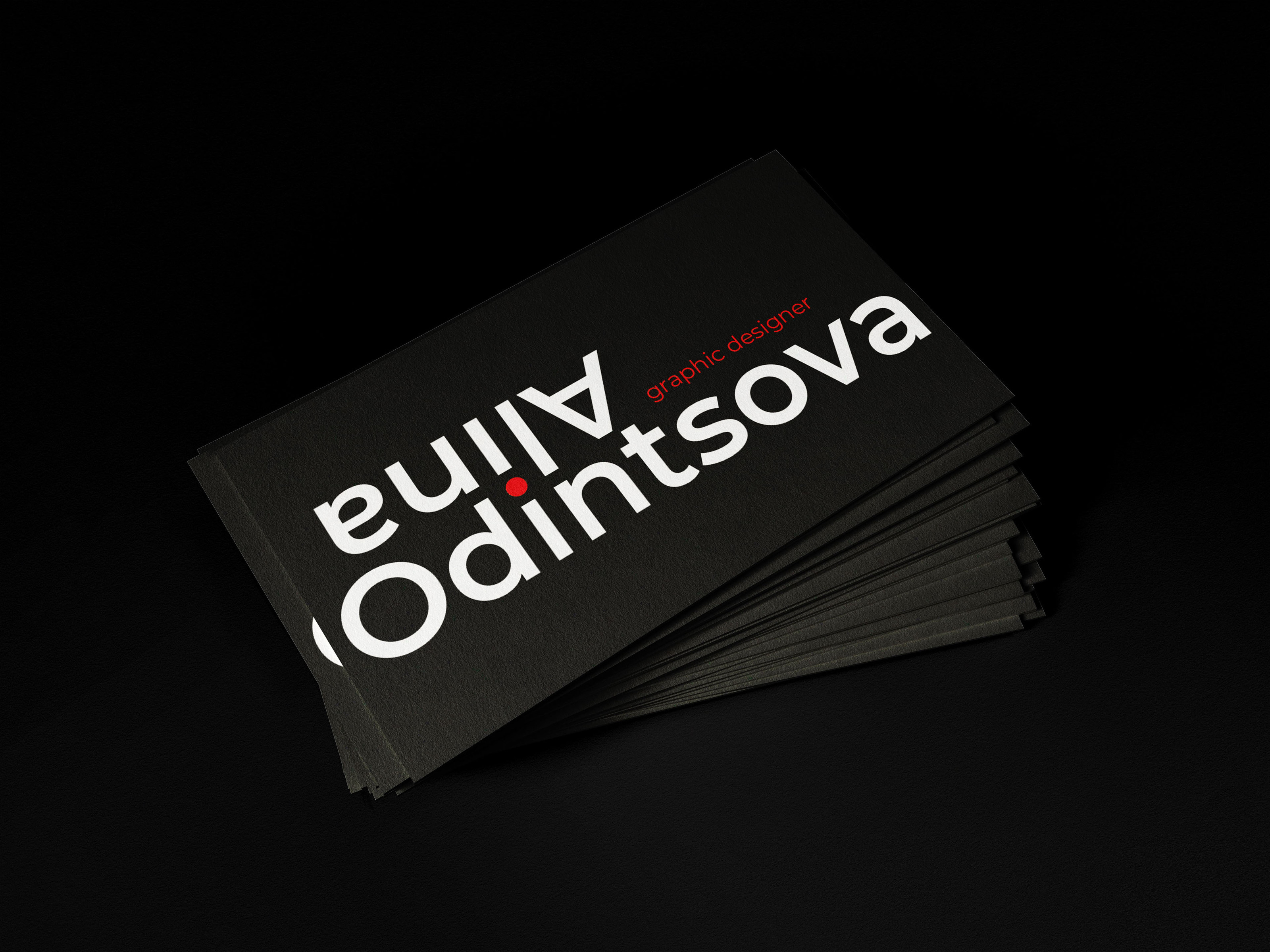 Skillbox course work/ Business cards — Изображение №4 — Графика на Dprofile
