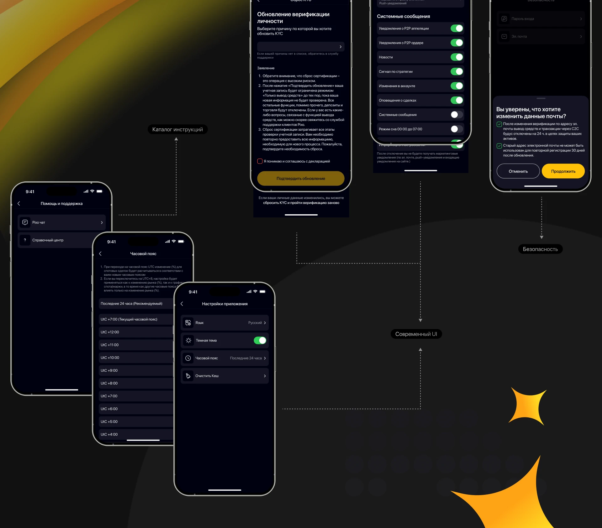 Приожение криптобиржи — Изображение №18 — Интерфейсы на Dprofile