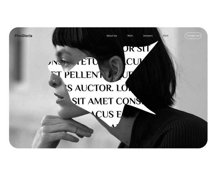 Вебсайт для фотографа — Интерфейсы на Dprofile