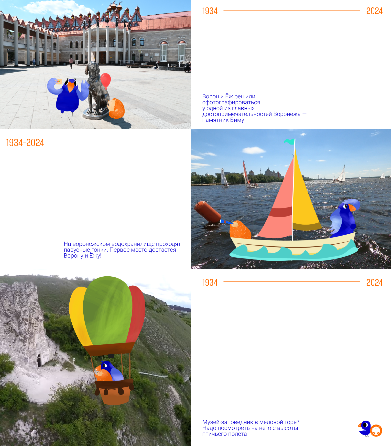 Айдентика для юбилея Воронежской области — Изображение №3 — Брендинг, Иллюстрация на Dprofile