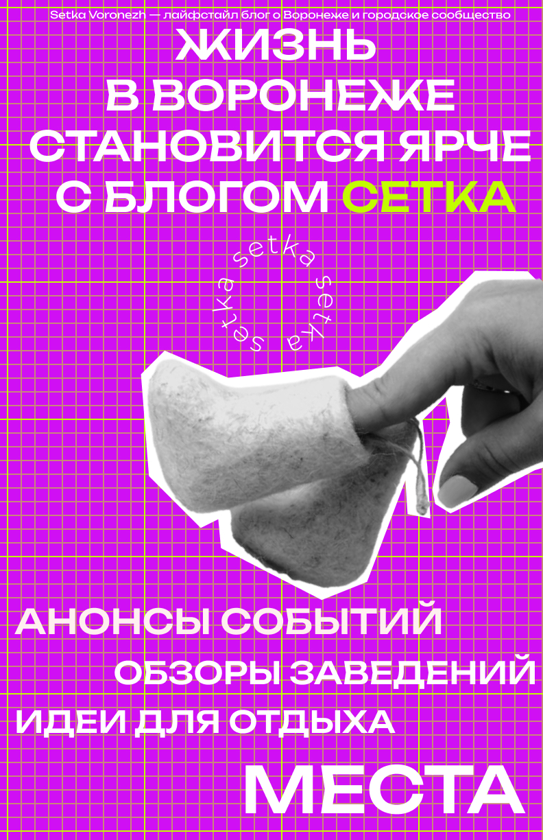 Баннерная реклама для блога Сетка Воронеж — Изображение №1 — Брендинг, Маркетинг на Dprofile