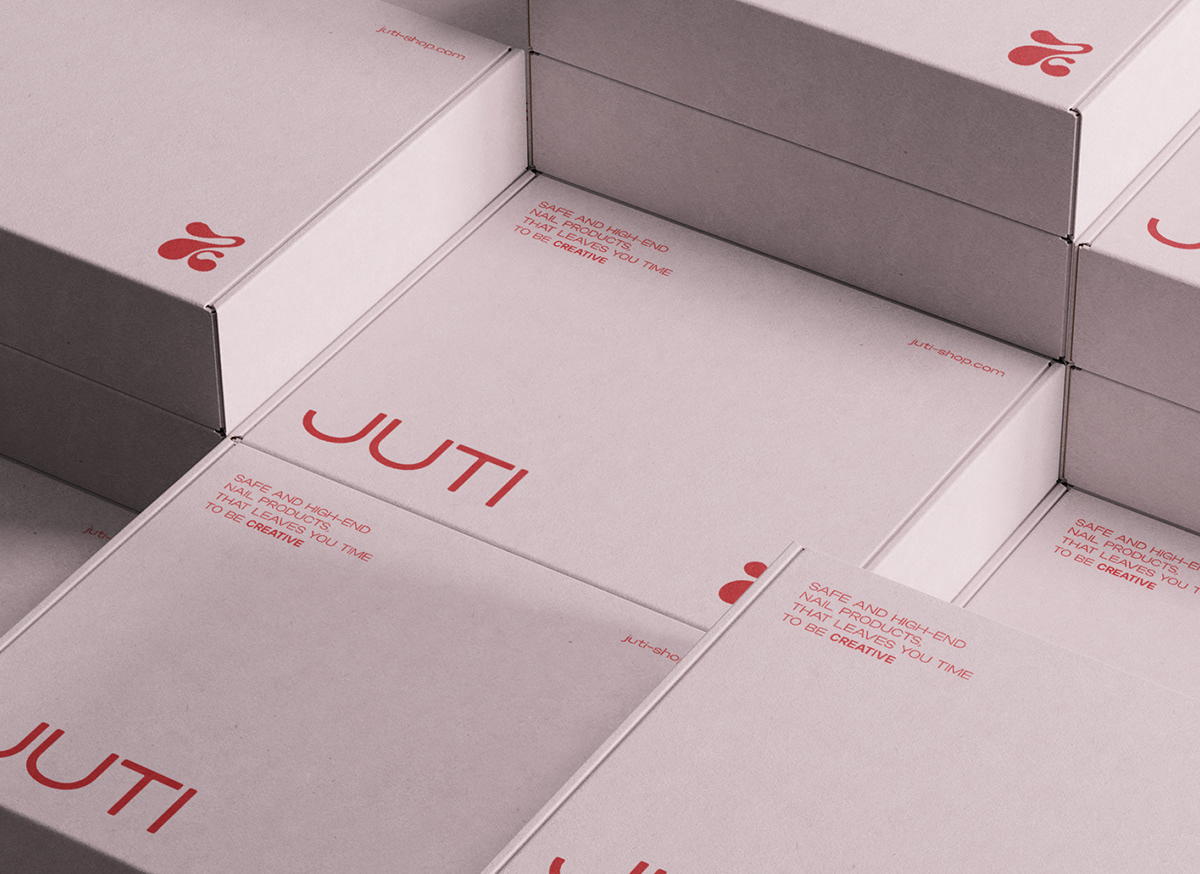 JUTI / nail supplies shop brand identity — Изображение №10 — Брендинг на Dprofile