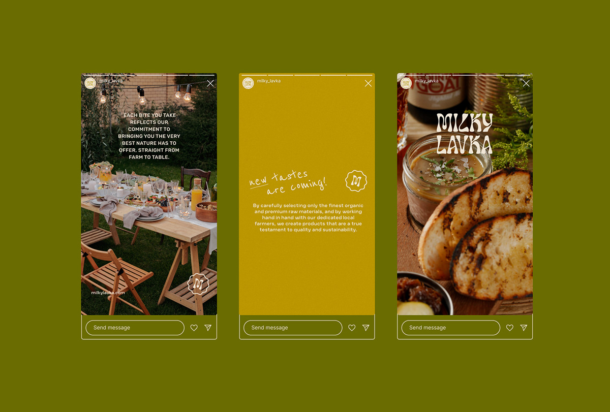 MILKY LAVKA / BRAND IDENTITY — Изображение №17 — Брендинг на Dprofile