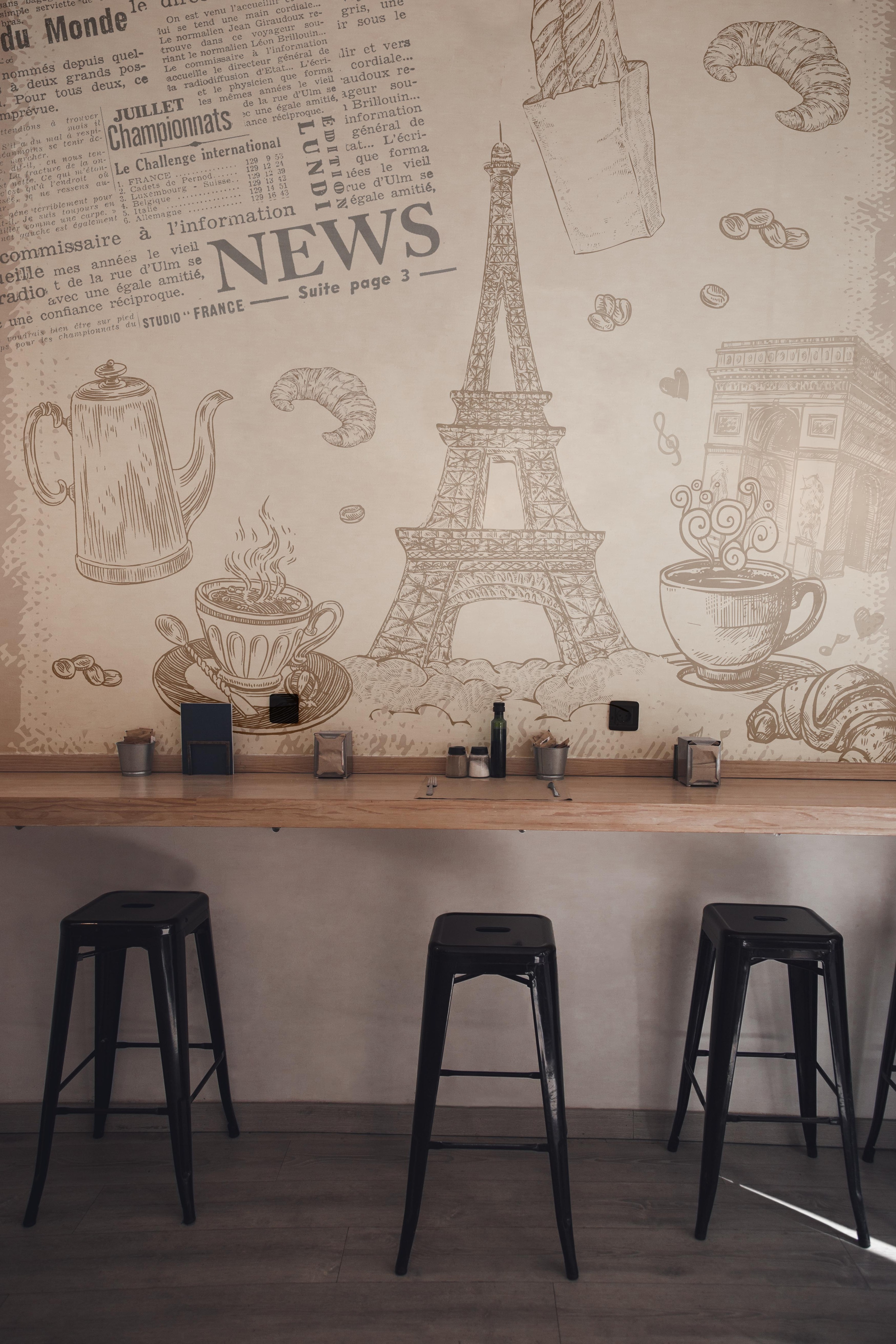 Кофейня Le petit Paris  фирменный стиль — Изображение №6 — Брендинг на Dprofile