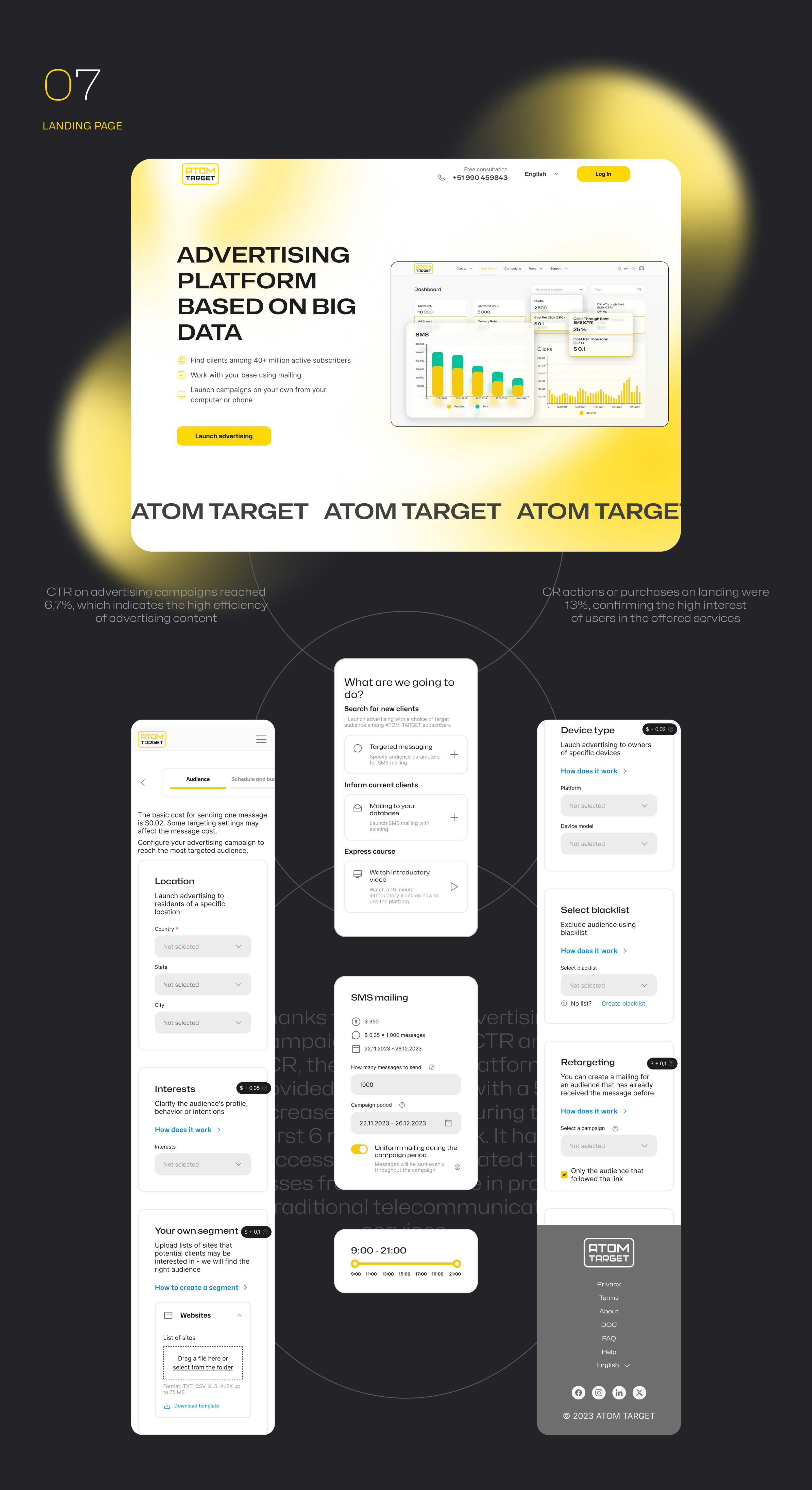 AtomTarget | web-site — Изображение №14 — Интерфейсы на Dprofile