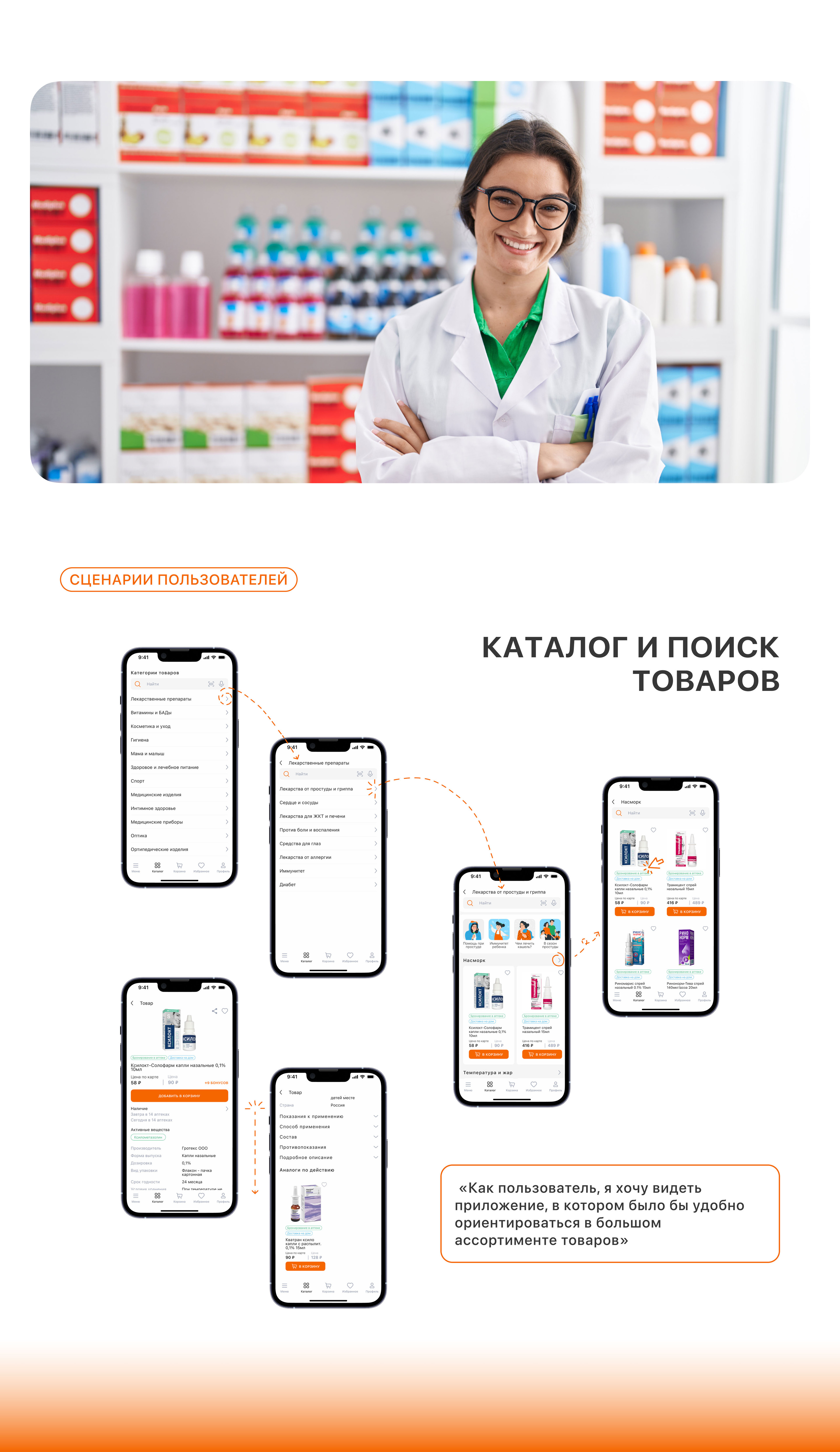 Аптека Вита mobile app. Редизайн приложения аптеки — Изображение №6 — Интерфейсы на Dprofile
