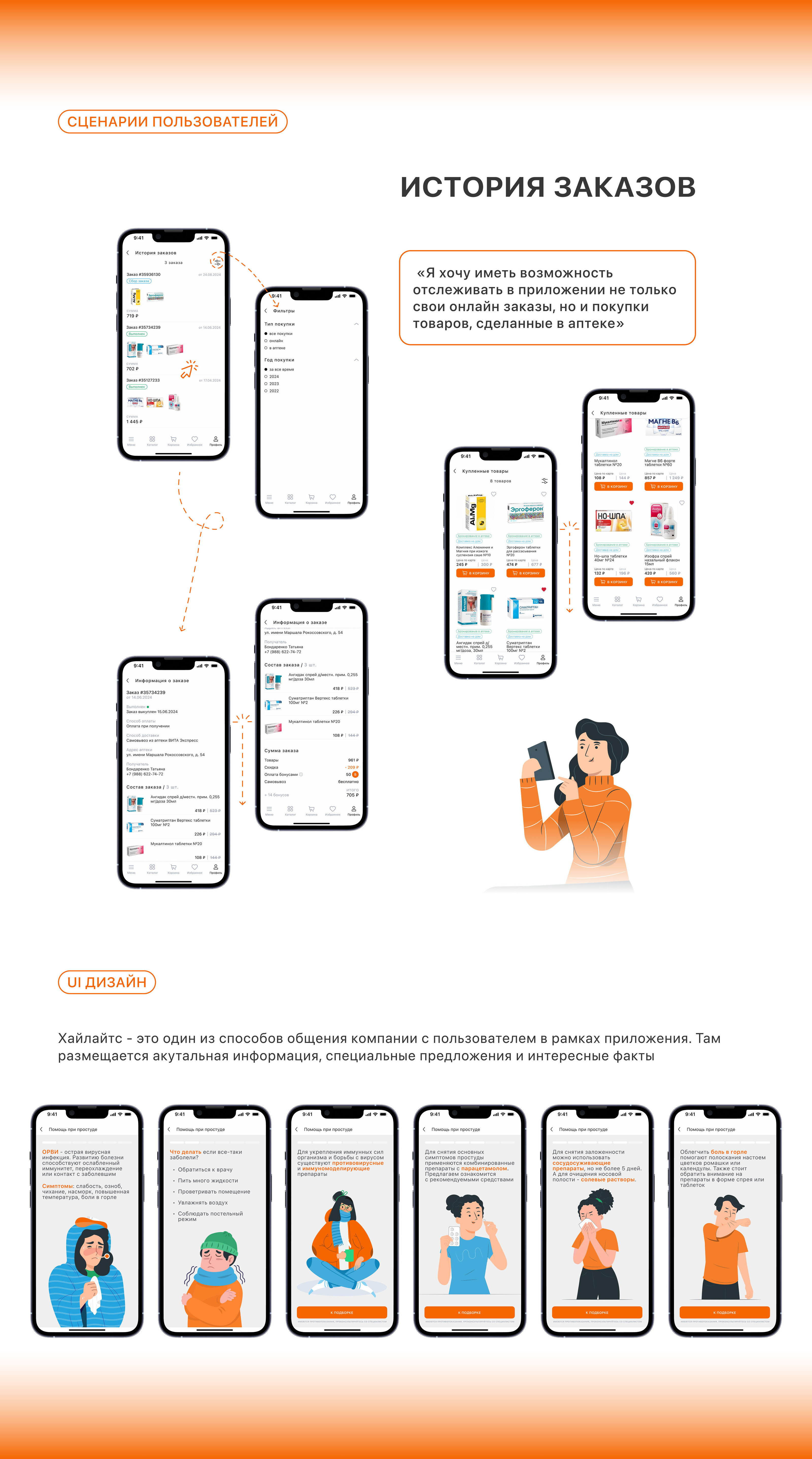 Аптека Вита mobile app. Редизайн приложения аптеки — Изображение №9 — Интерфейсы на Dprofile