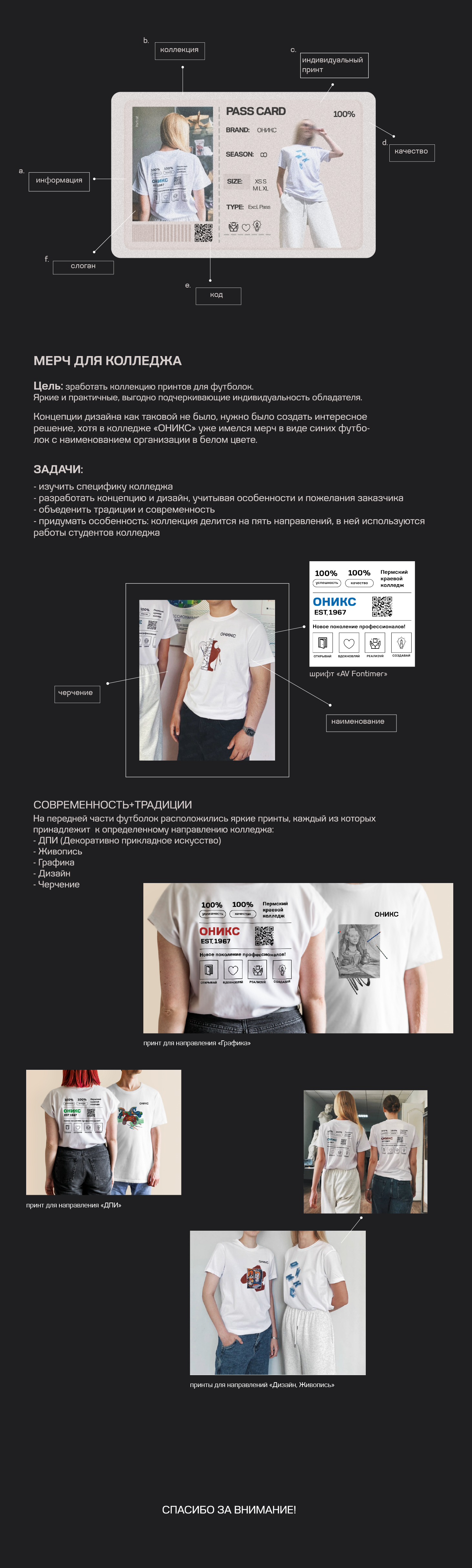 Мерч для колледжа "ОНИКС" — Изображение №1 — Брендинг, Графика на Dprofile