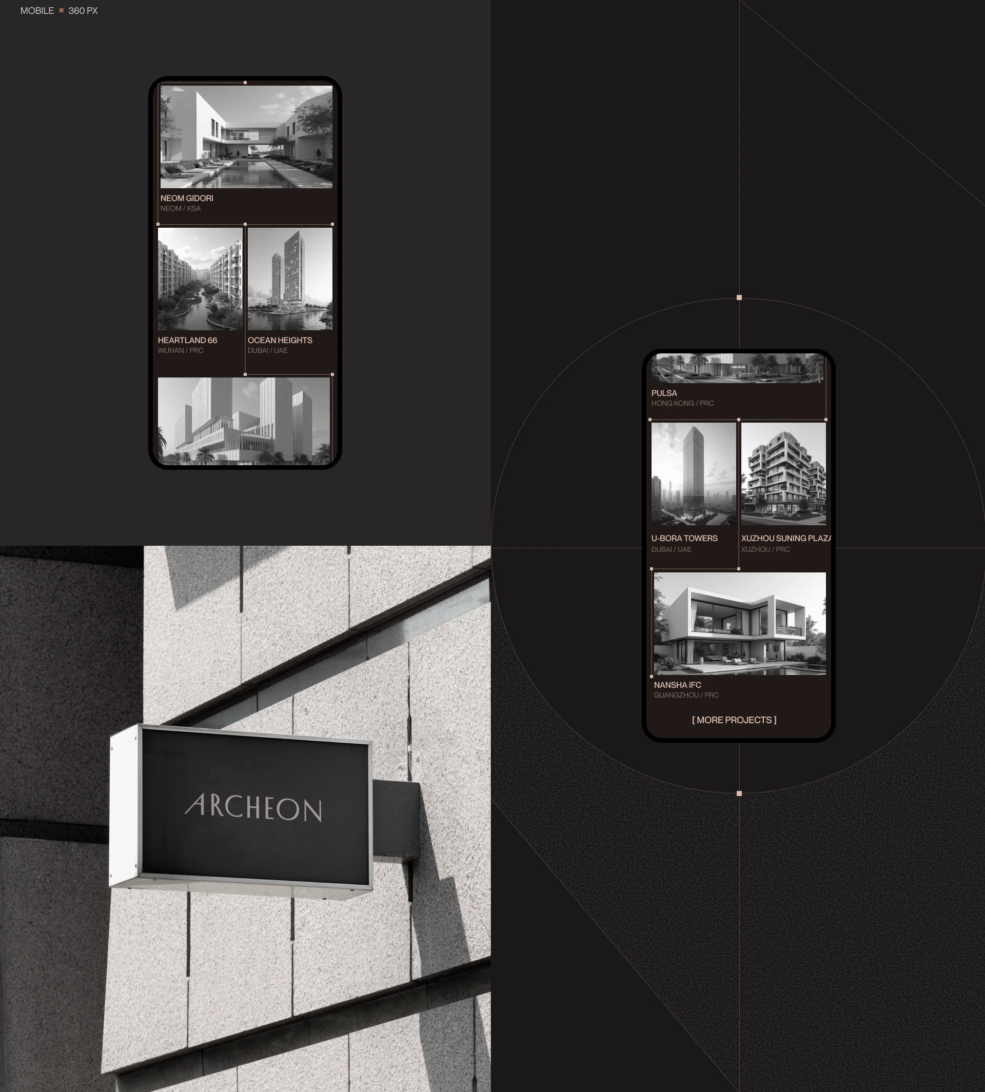 ARCHEON | Corporate Website Redesign — Изображение №7 — Интерфейсы на Dprofile
