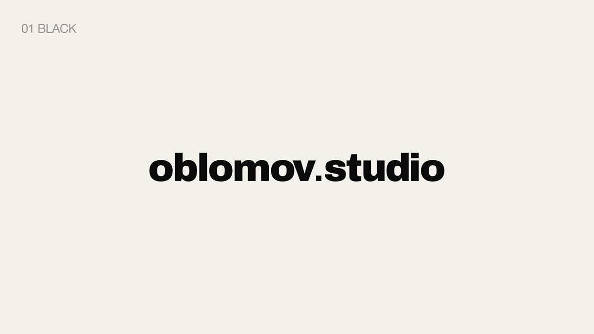 logotype | oblomov.studio — Изображение №5 — Брендинг на Dprofile