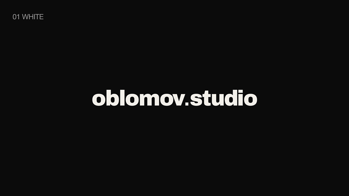 logotype | oblomov.studio — Изображение №4 — Брендинг на Dprofile