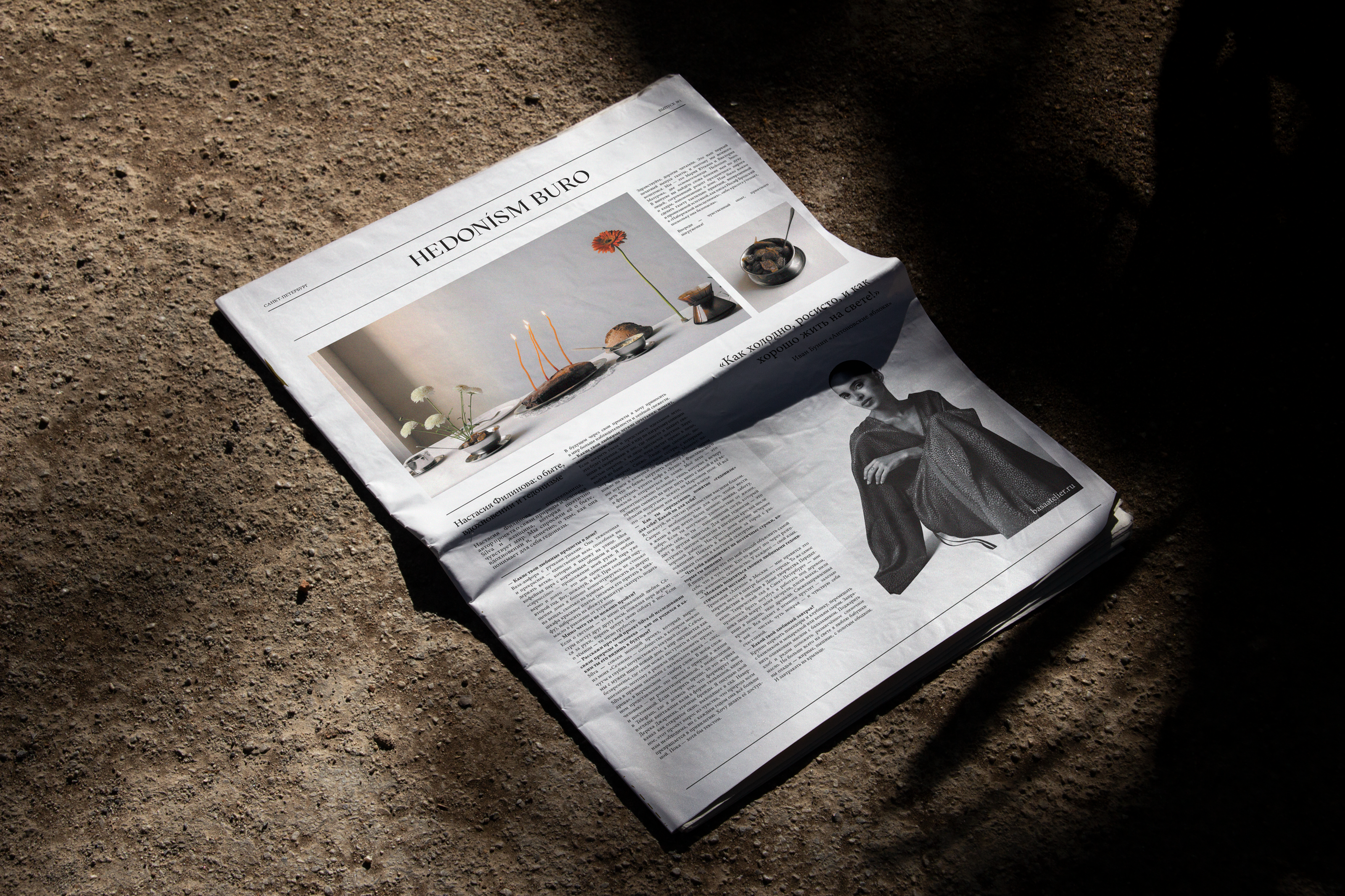 newspaper | hedonism buro — Изображение №3 — Графика на Dprofile