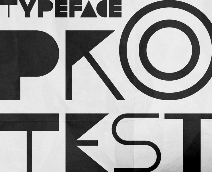 PROTEST | Font design на Dprofile