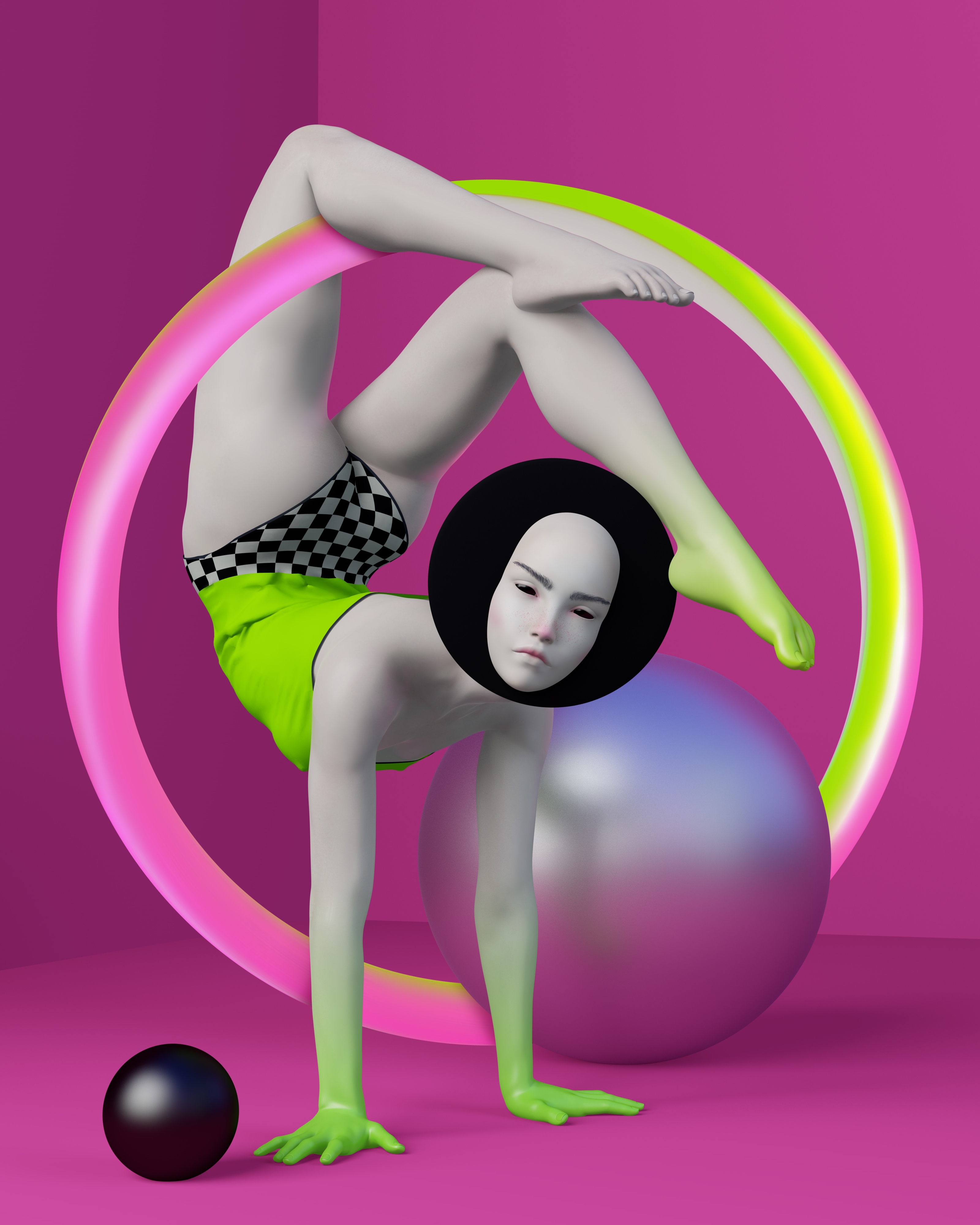 Персональная выставка / Эрарта // 2024 — Изображение №10 — Иллюстрация, 3D на Dprofile
