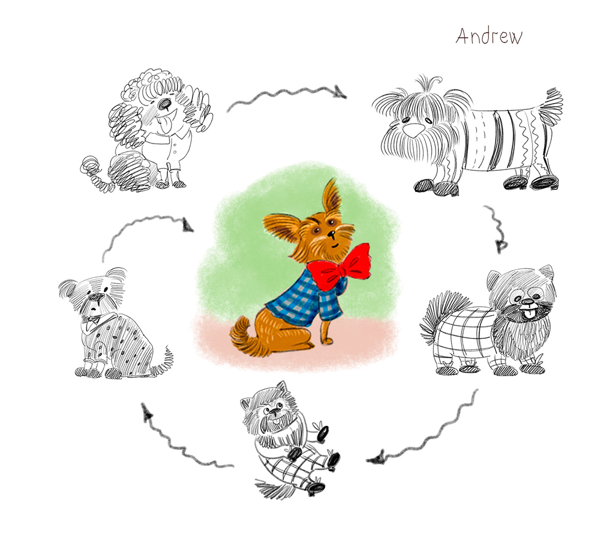 Иллюстрации к "Мэри Поппинс" — Изображение №10 — Иллюстрация на Dprofile