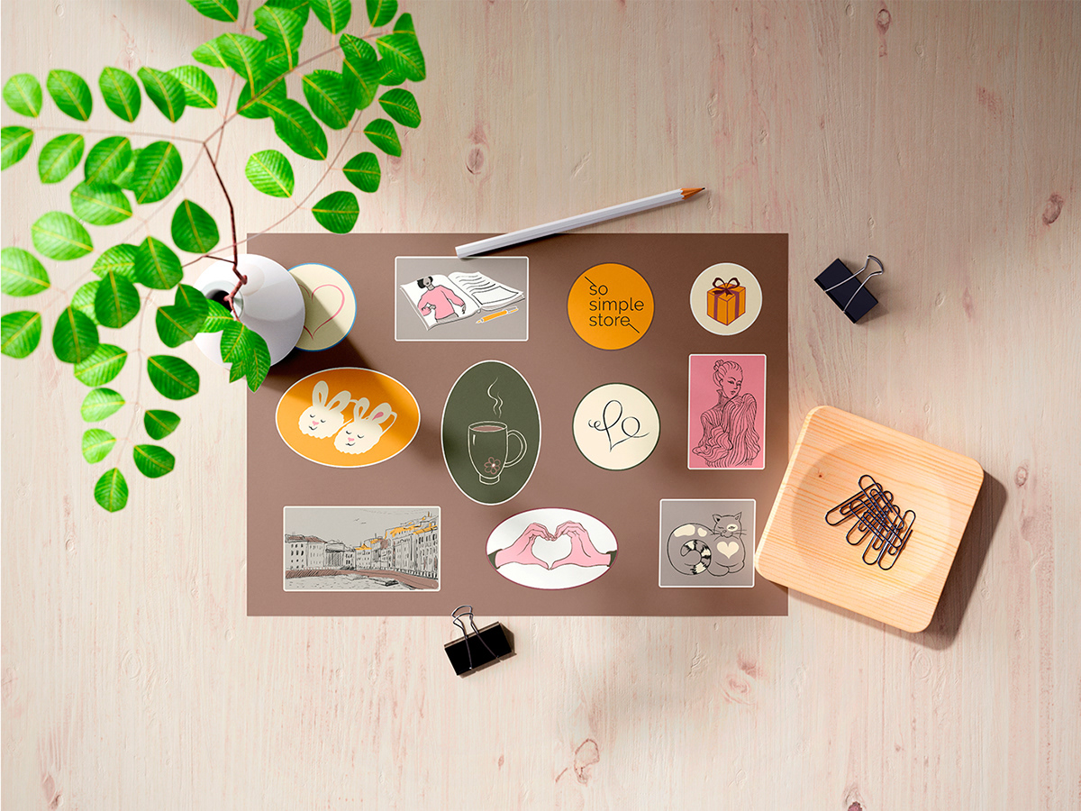 Иллюстративная айдентика — Изображение №11 — Брендинг, Иллюстрация на Dprofile